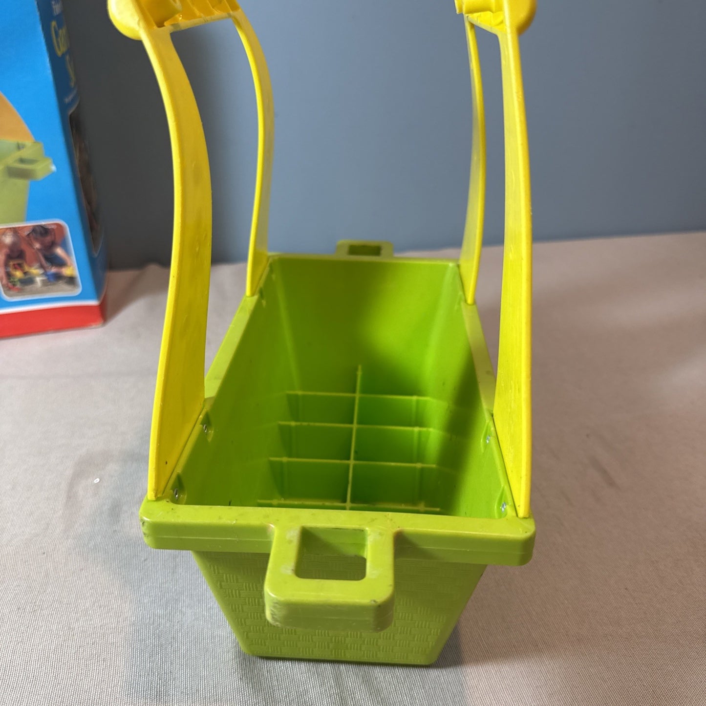 Vintage 1981 Fisher Price Garden Set 112 Playset Box Incomplete Replacement Part