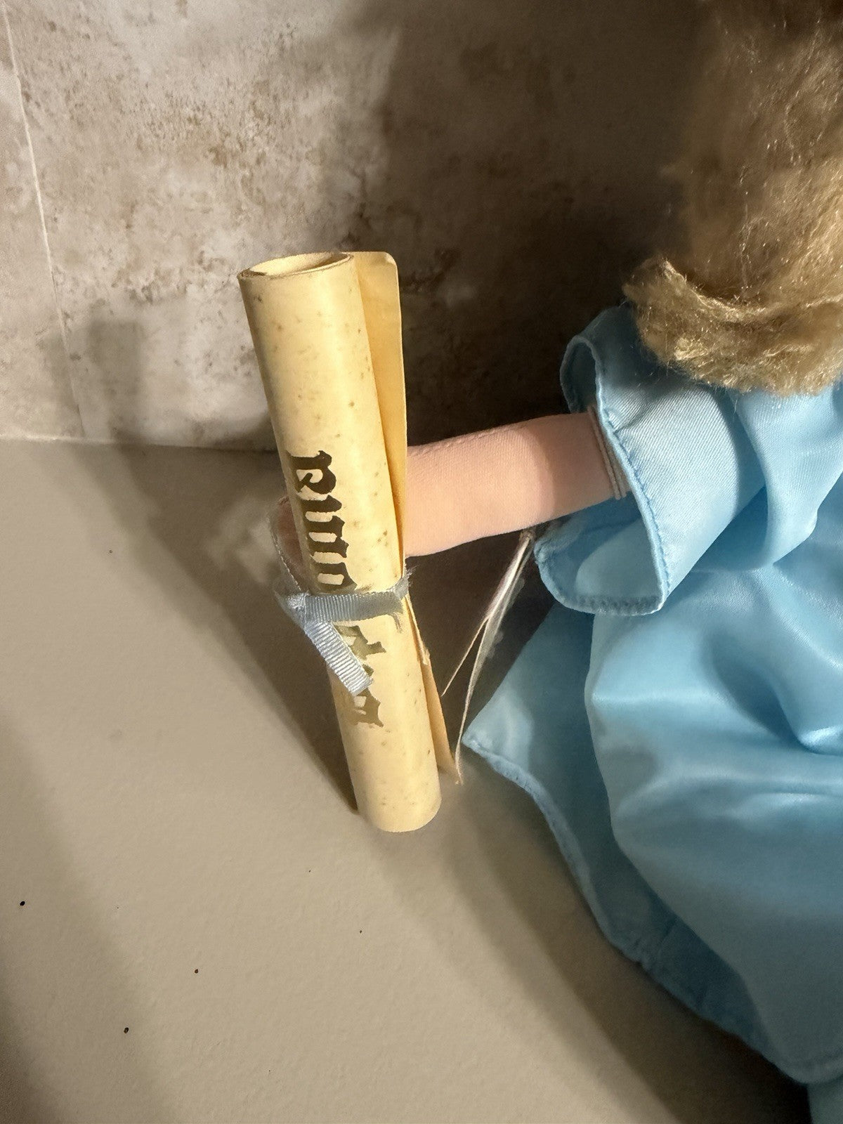 Vintage Precious Moments Dorothy Graduation Plush Doll 22037 Applause 1980s Toy