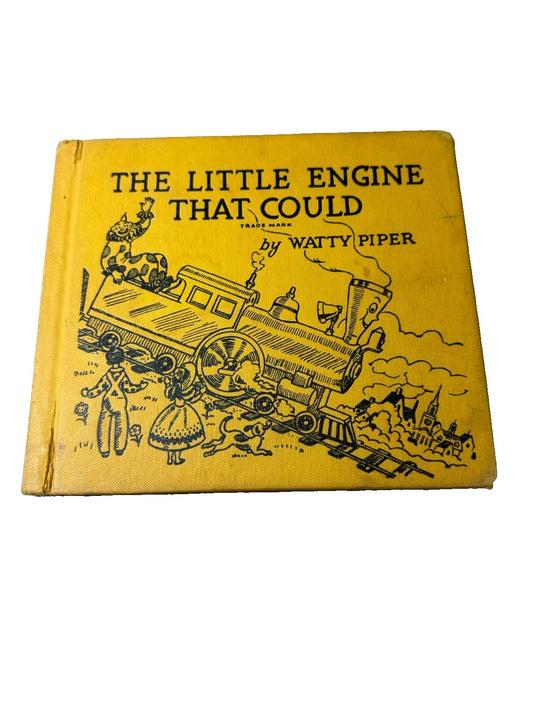 The Little Engine That Could Watty Piper Platt Munk Vintage Hardcover Child Book