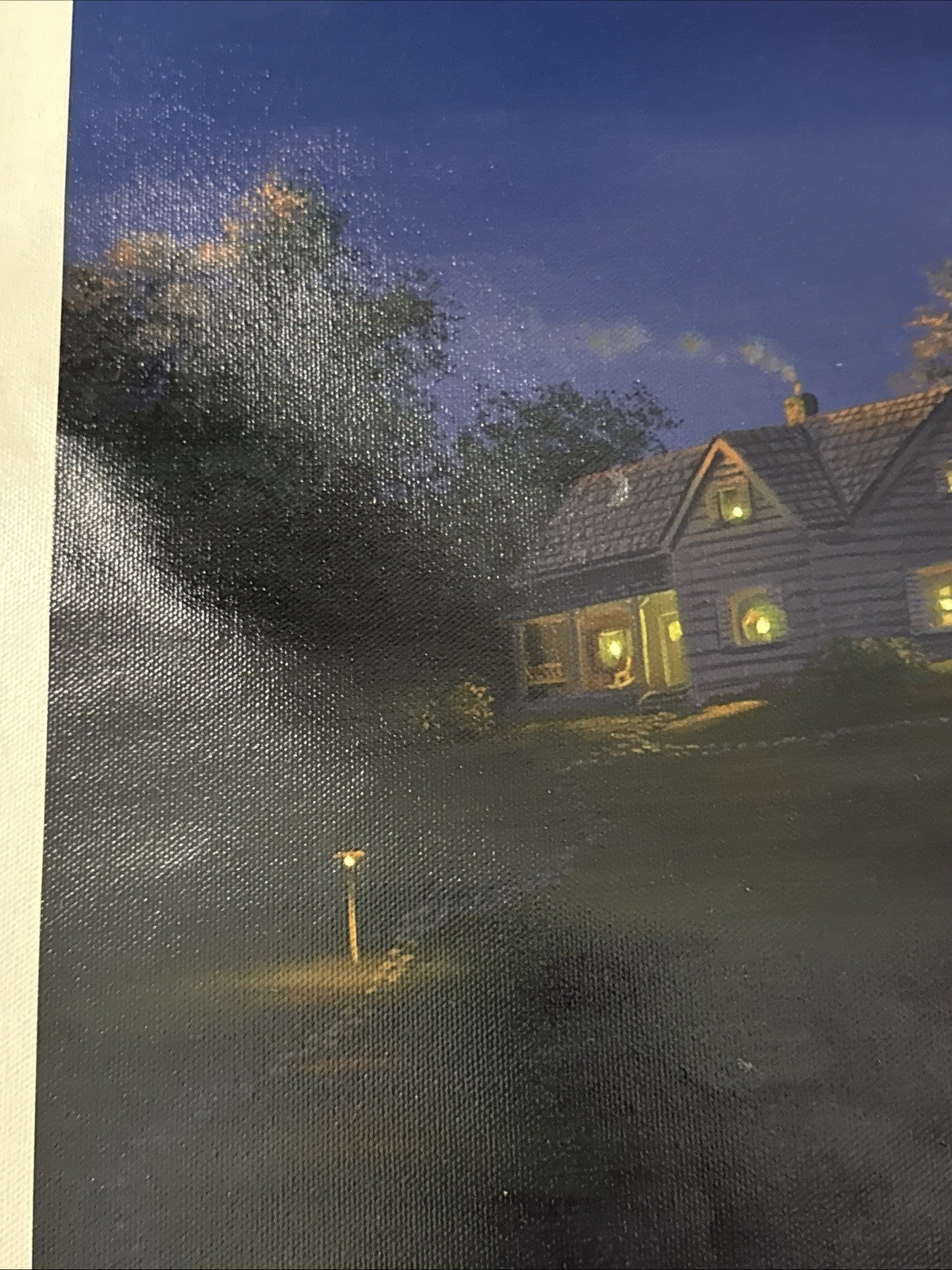 Lighthouse Bay John Al Hogue Signed Numbered Giclee on Canvas 20x16