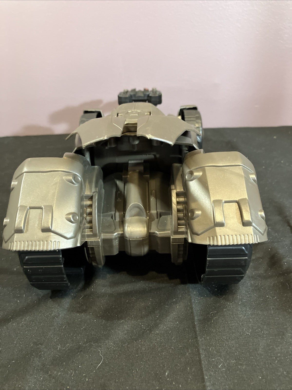 Batman Batmobile Toy Vehicle with Green Rockets 6" + Batman Figure DC