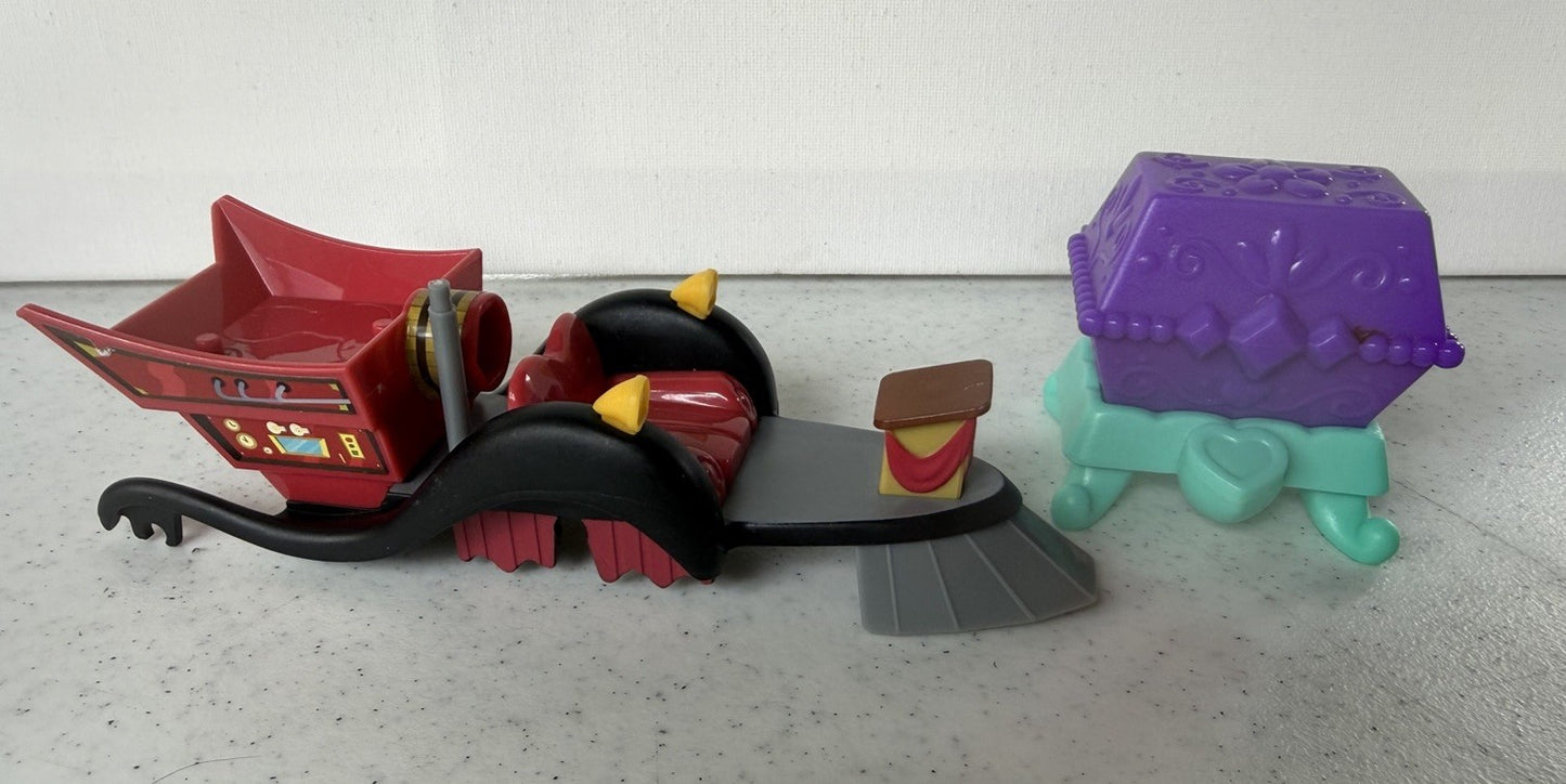 My Little Pony G3 G4 Replacement Parts Treasure Chest Chariot Accessories Lot