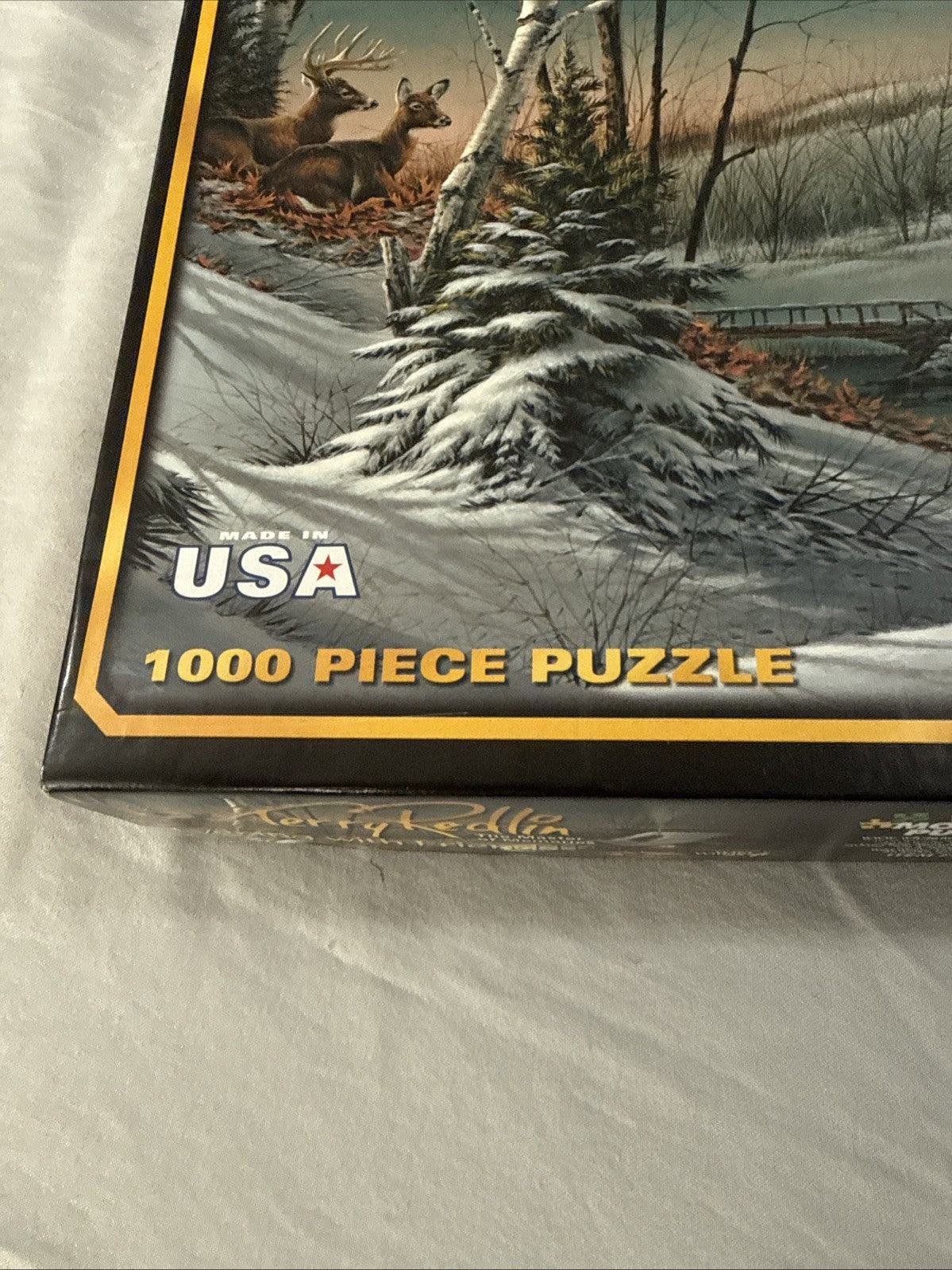Terry Redlin Winter Wonderland 1000 Piece Puzzle Thick Pieces Made in USA