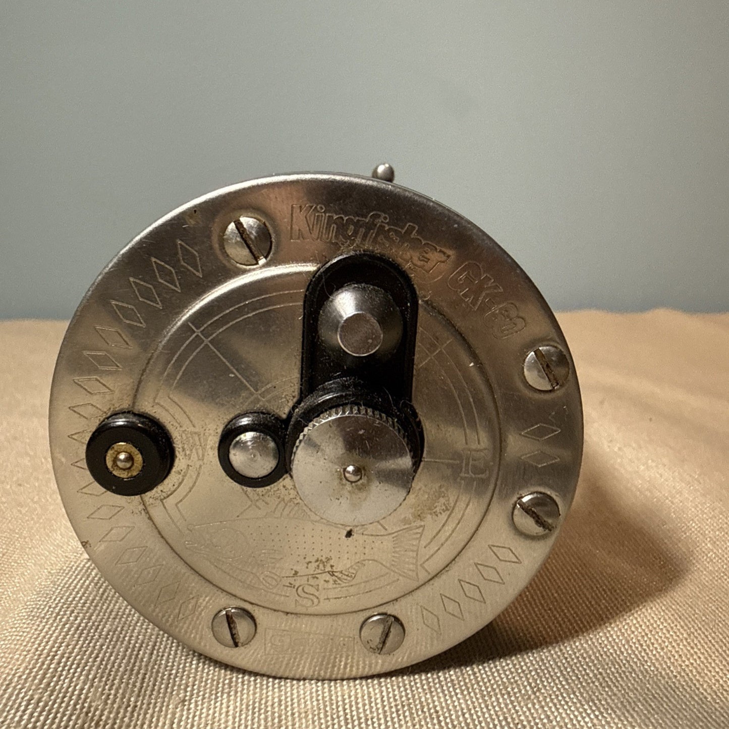 Garcia Kingfisher GK 60 Fishing Reel Level Wind Baitcast Trolling Reel