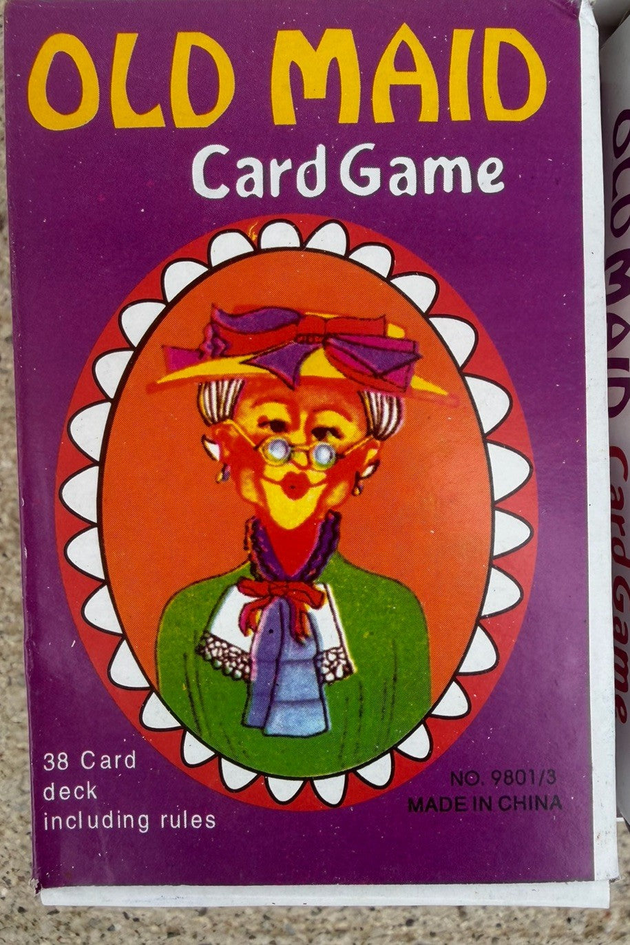 Vintage Mini Card Games Lot 30 Old Maid Hearts Fish Retro Party Favors