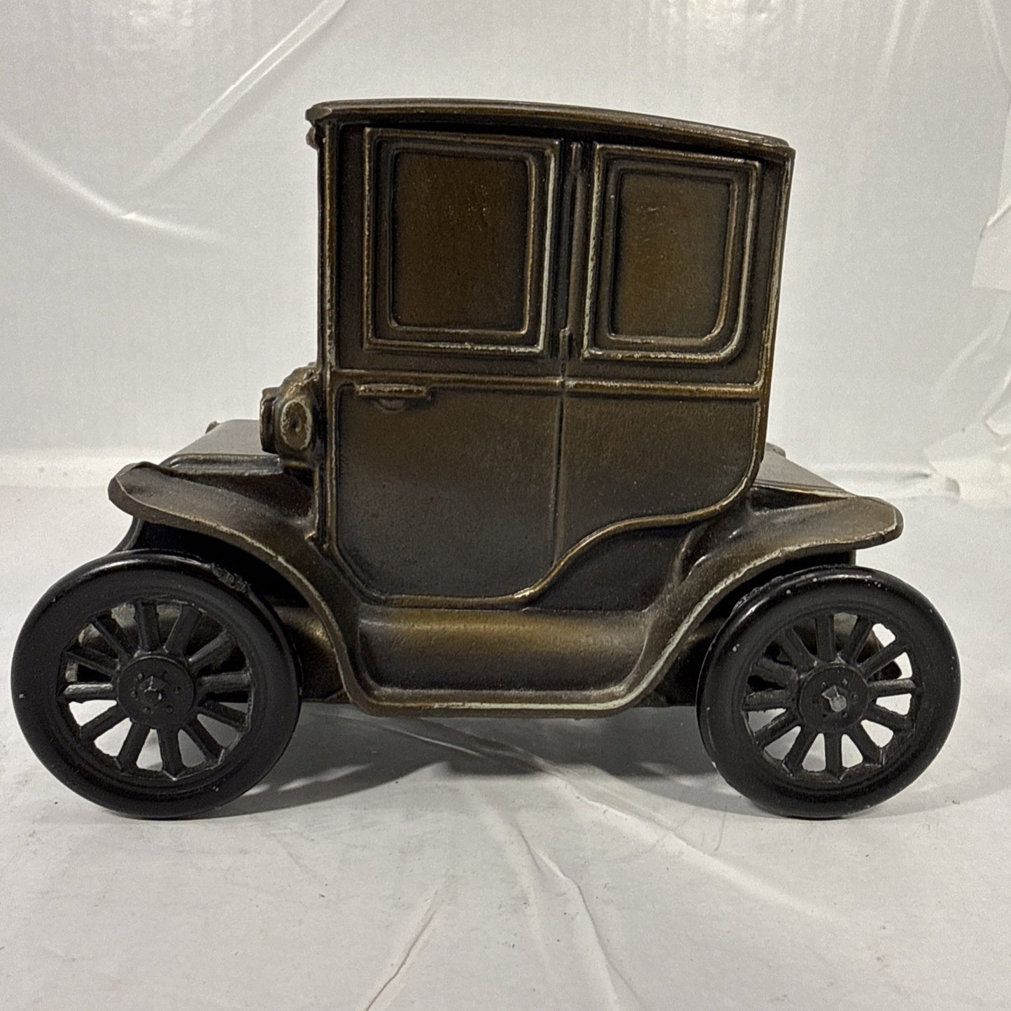 Vintage Banthrico 1910 Baker Electric Car Brass Bank Jamestown First Natl