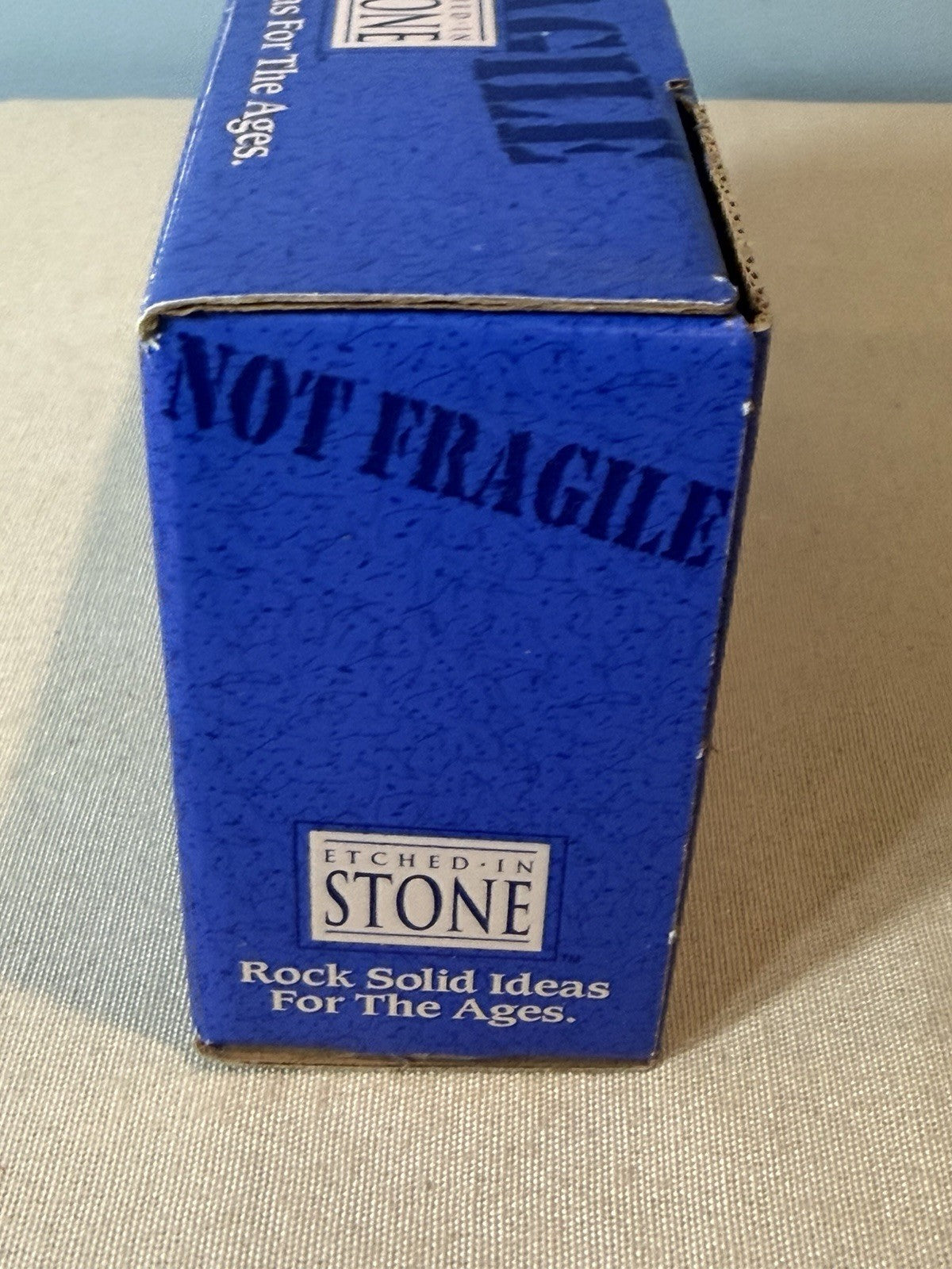 Etched In Stone Together Everyone Achieves More TEAM Desk Stone 1993 NIB Decor