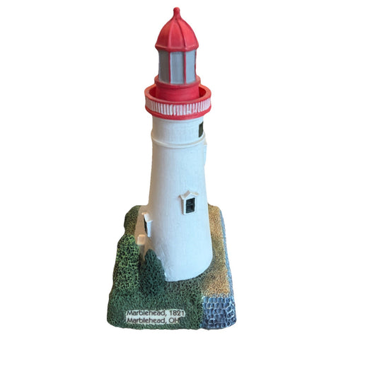 Lefton Historic American Lighthouses Marblehead MA CC M12 1999