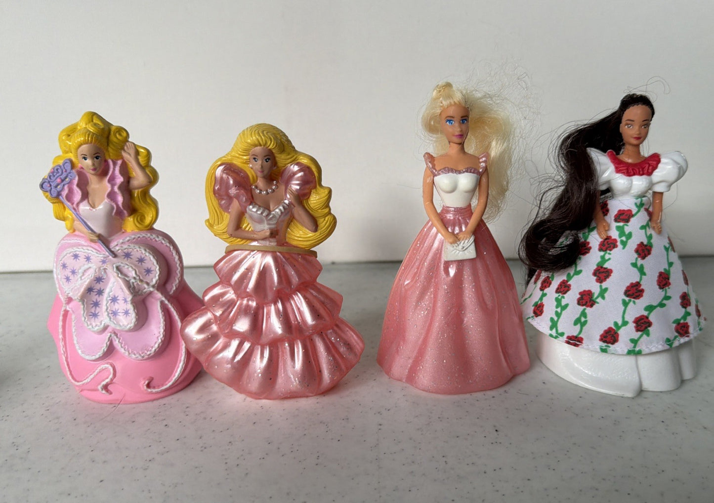 Vintage 1990s McDonald's Barbie Happy Meal Figures Secret Hearts Midge 12pc Lot