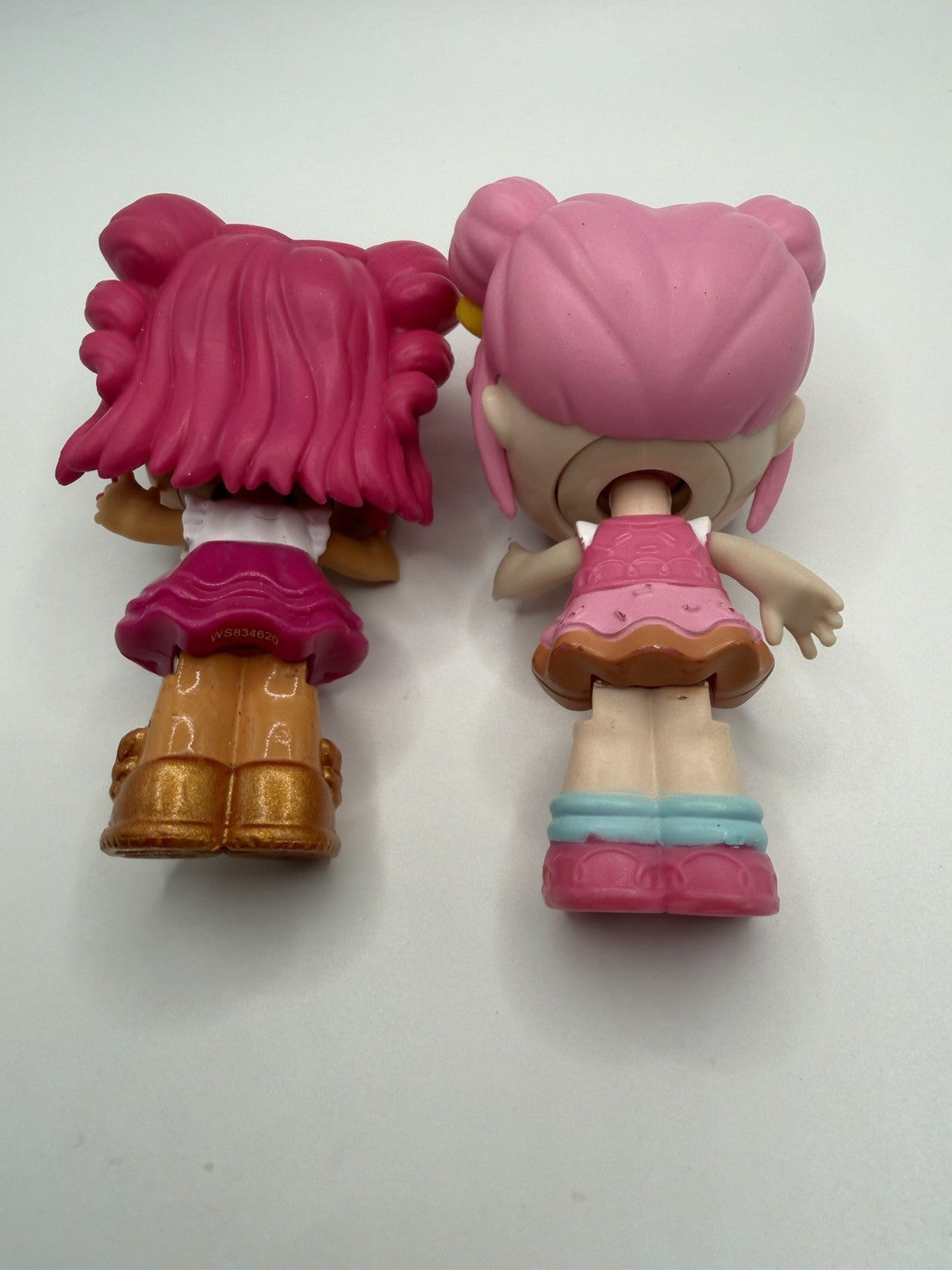 Kindi Kids Minis Donatina Cindy Pops 3 Inch Bobblehead Dolls Moose Toys Lot of 2