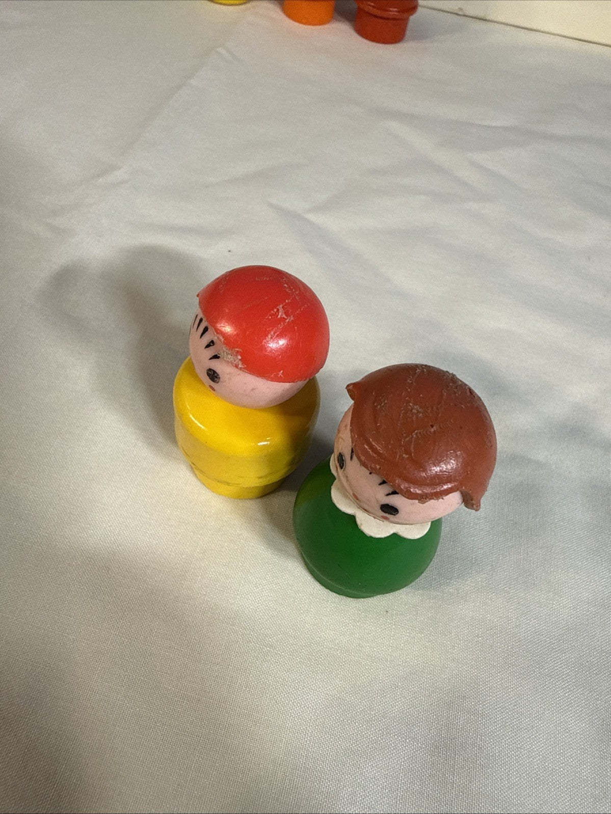 Vintage Fisher Price Little People Nursery School 929 Playset Figures No Roof