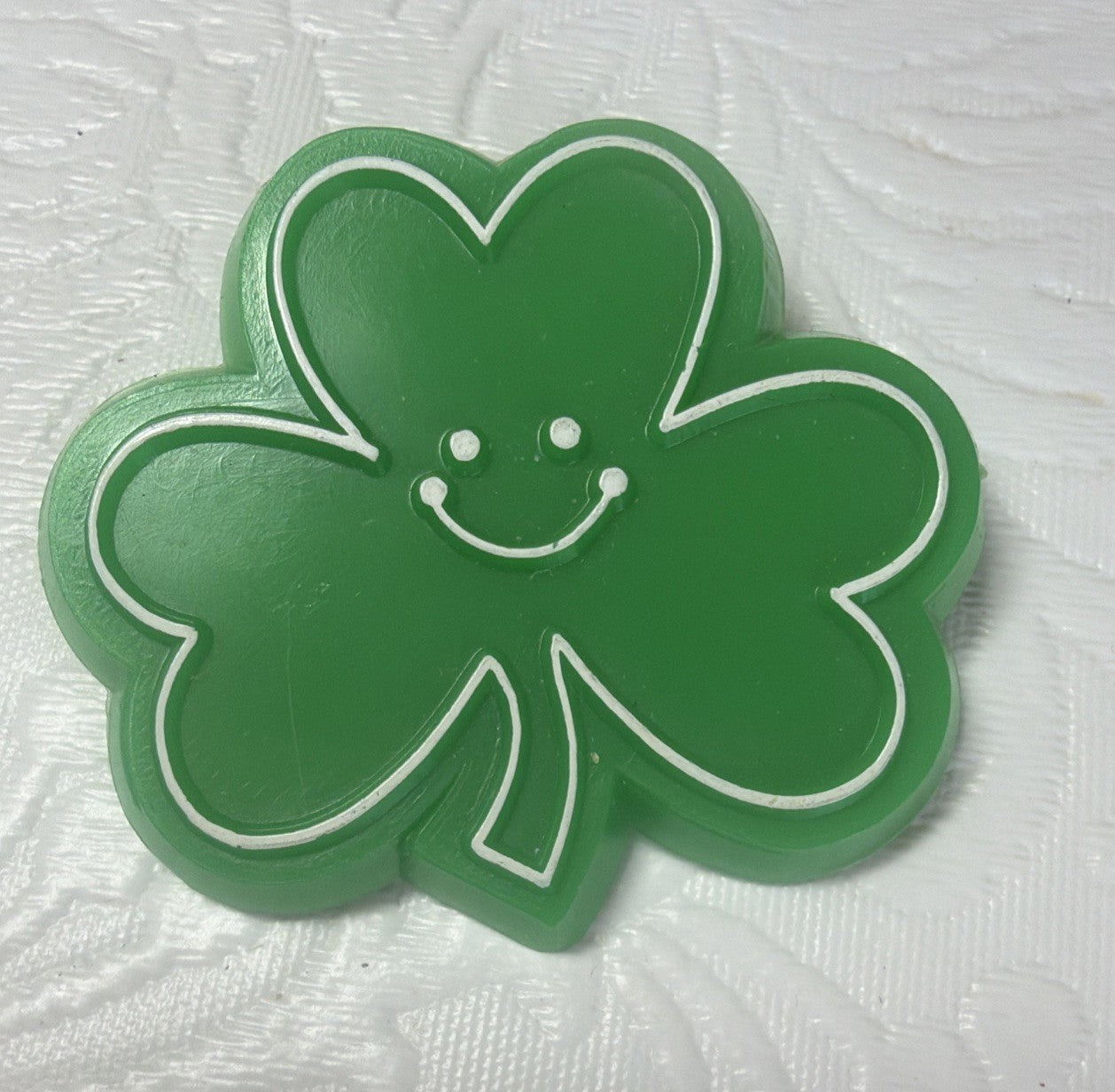 Vtg Lucky Irish Pin Brooch Shamrock Leprechaun Ireland Horseshoe Pearl Clover
