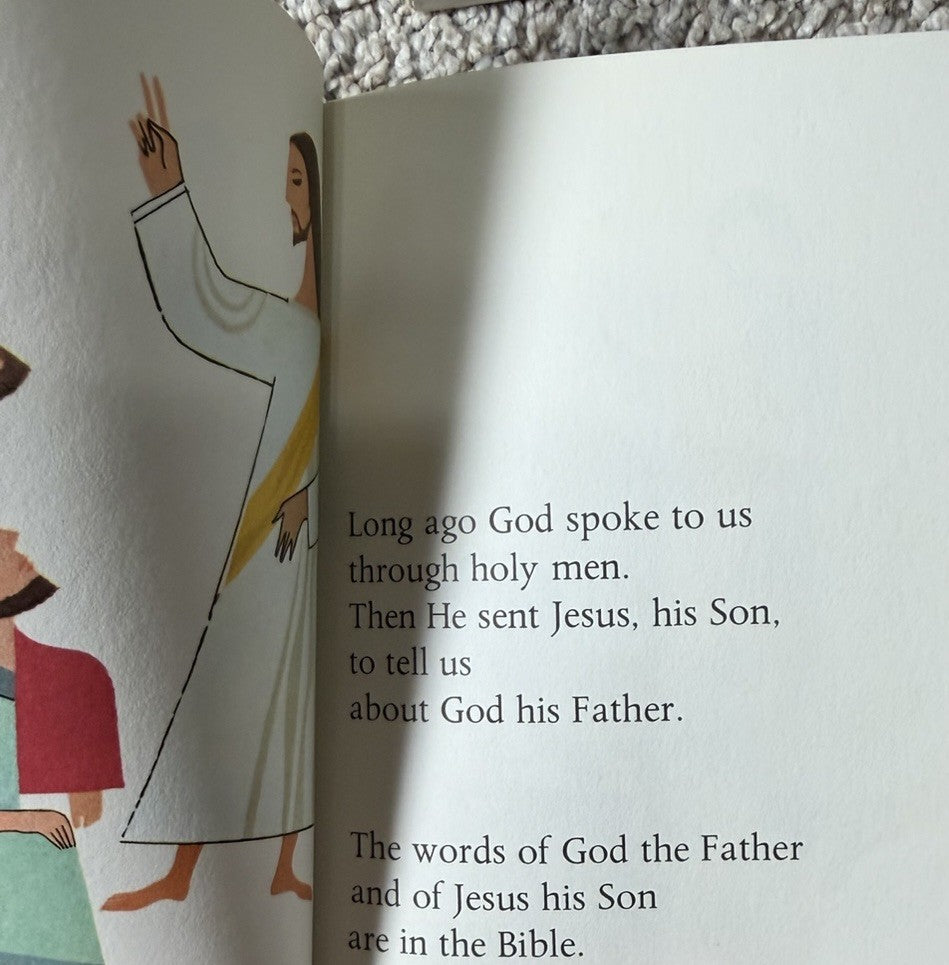 1970-75 Catholic Child Library Books Set Mass Prayers New Testament Holy Spirit