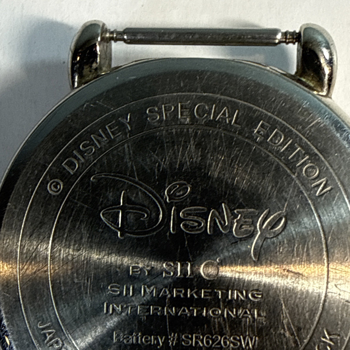Disney Lady and the Tramp Special Edition Watch Face Works No Band Needs Battery