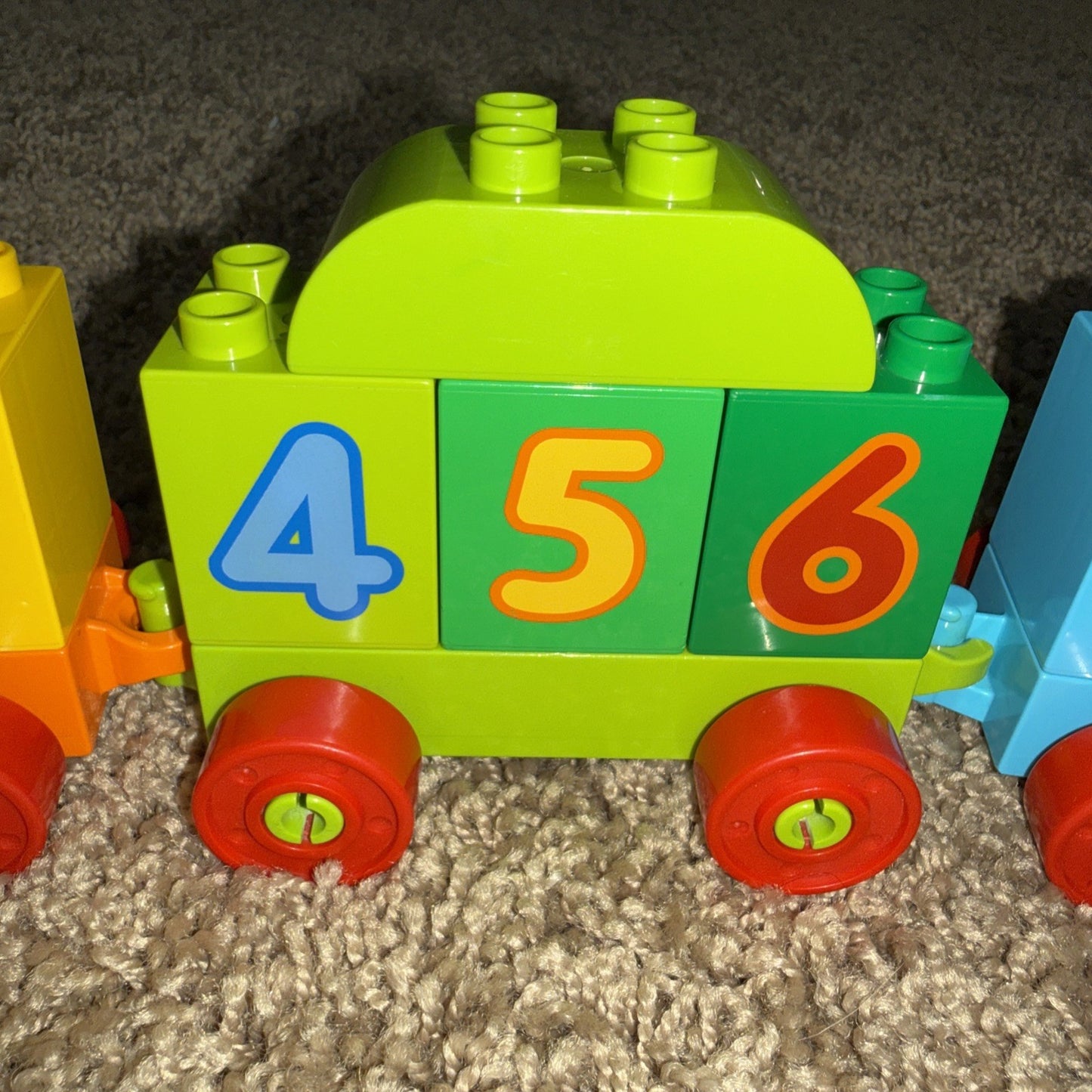 LEGO Duplo 10847 Learn To Count Number Train Complete No Box