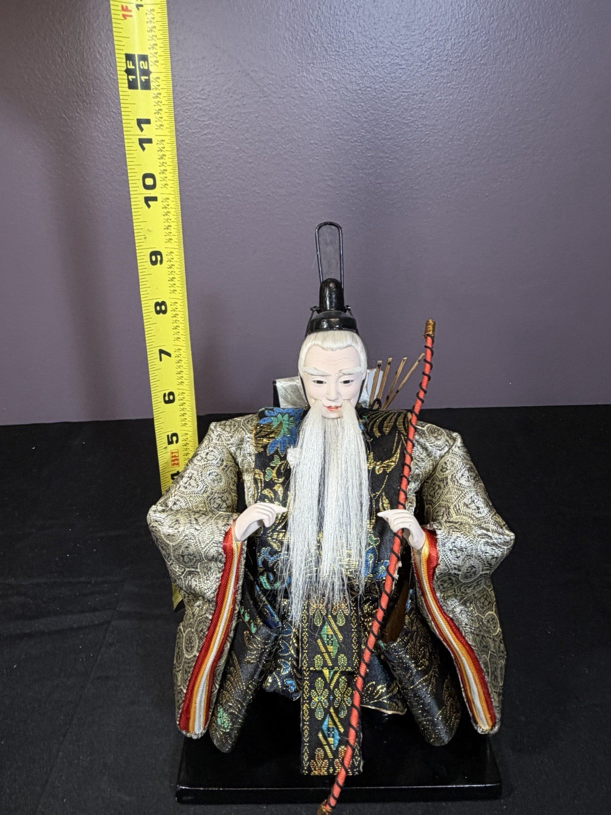 Vintage Japanese Hina Doll 9.5 Inch Traditional Display Doll