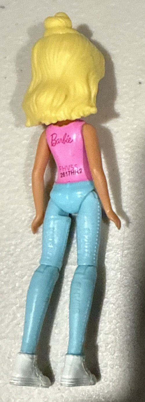 Rare Barbie On The Go Bobblehead Doll 4 Inch Collectible
