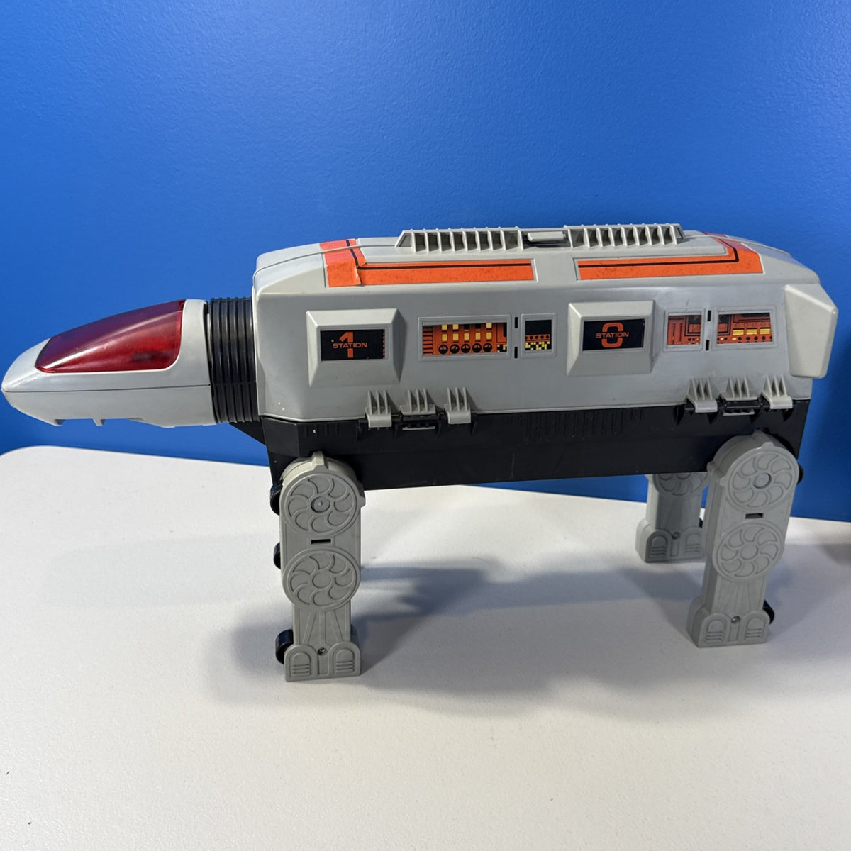 Vintage Tonka GoBots Command Center Playset Carrying Case 1980s Incomplete Set