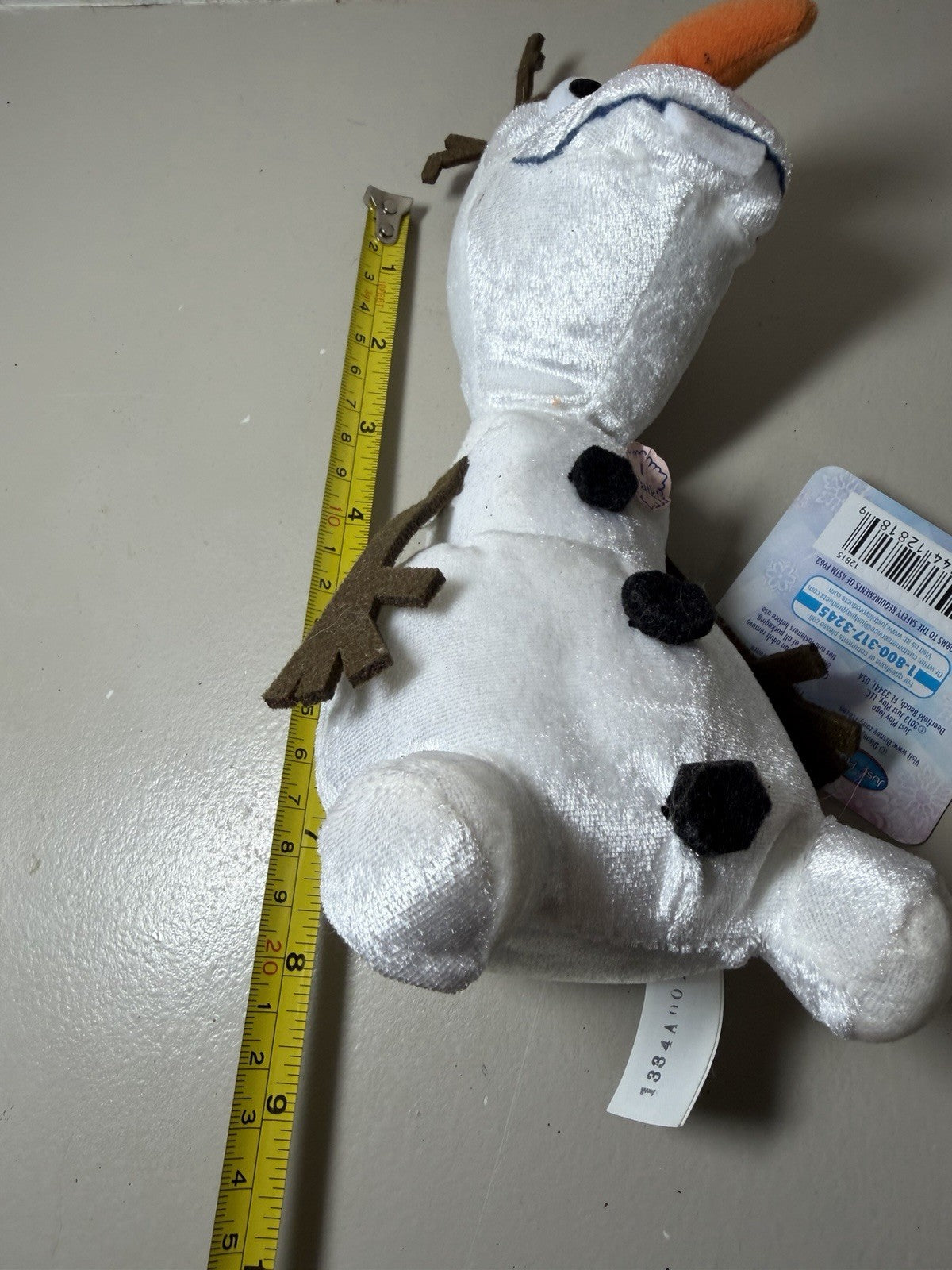 Disney Frozen Plush Lot 4 Ty Beanie Babies Olaf Snowman Sven Reindeer Toys