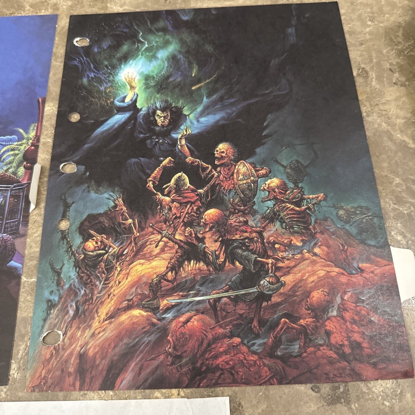 AD&D 2nd Edition Monstrous Compendium Vol 3 Forgotten Realms Bundle with Extras