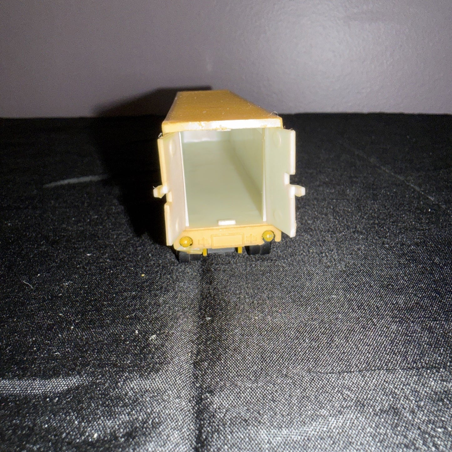 Vintage Yatming Gateway Trailer 5 Inch Diecast Trailer Only Yellow Green