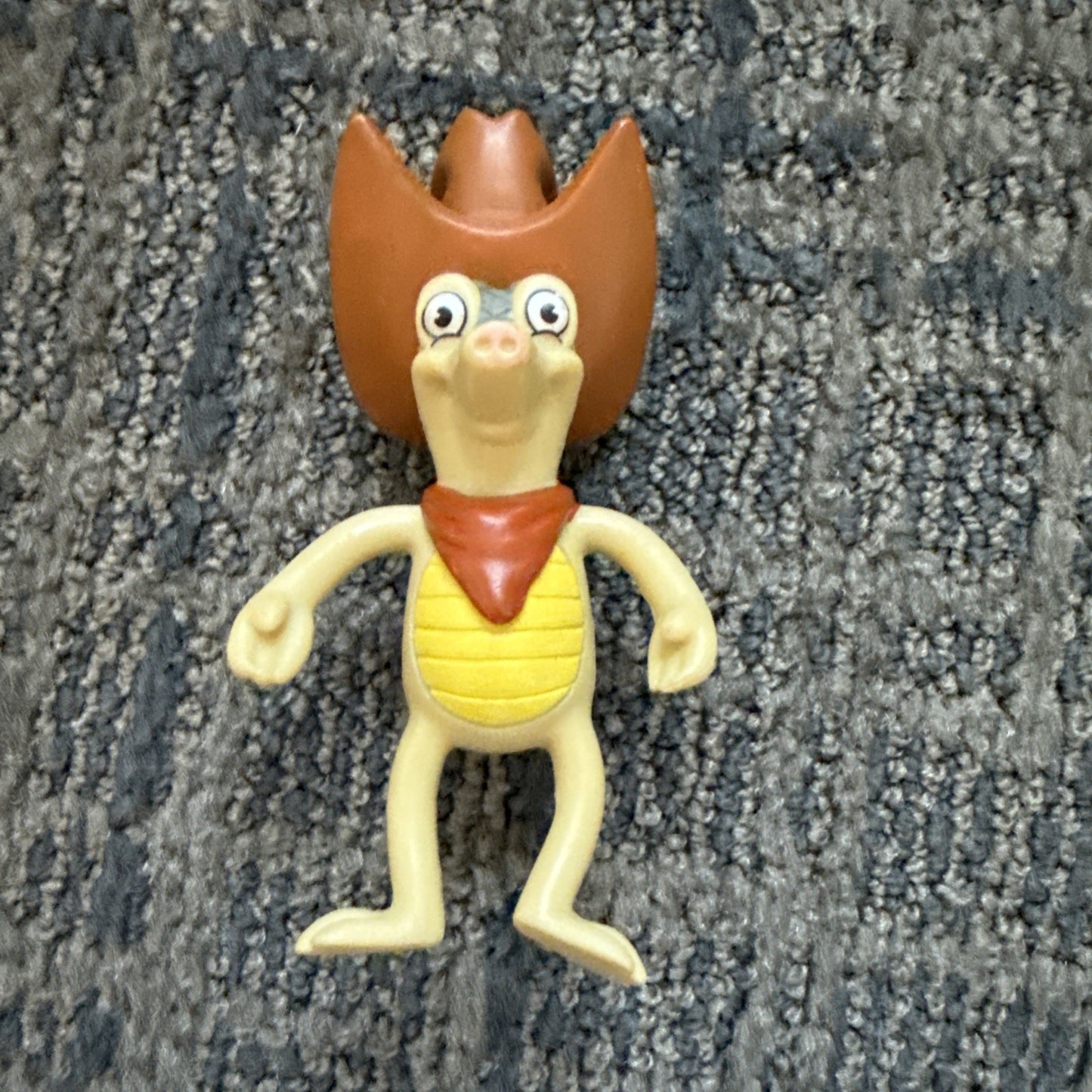 2016 Texas Roadhouse Andy Armadillo Iggy Iguana Bendable Figures Lot of 2