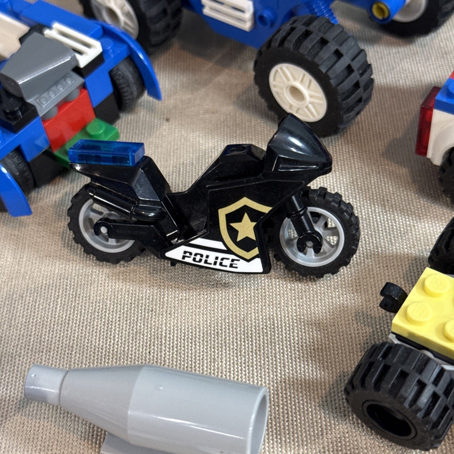 LEGO City Police Minifigures Vehicle Parts Accessories Bulk Lot Cops Pieces