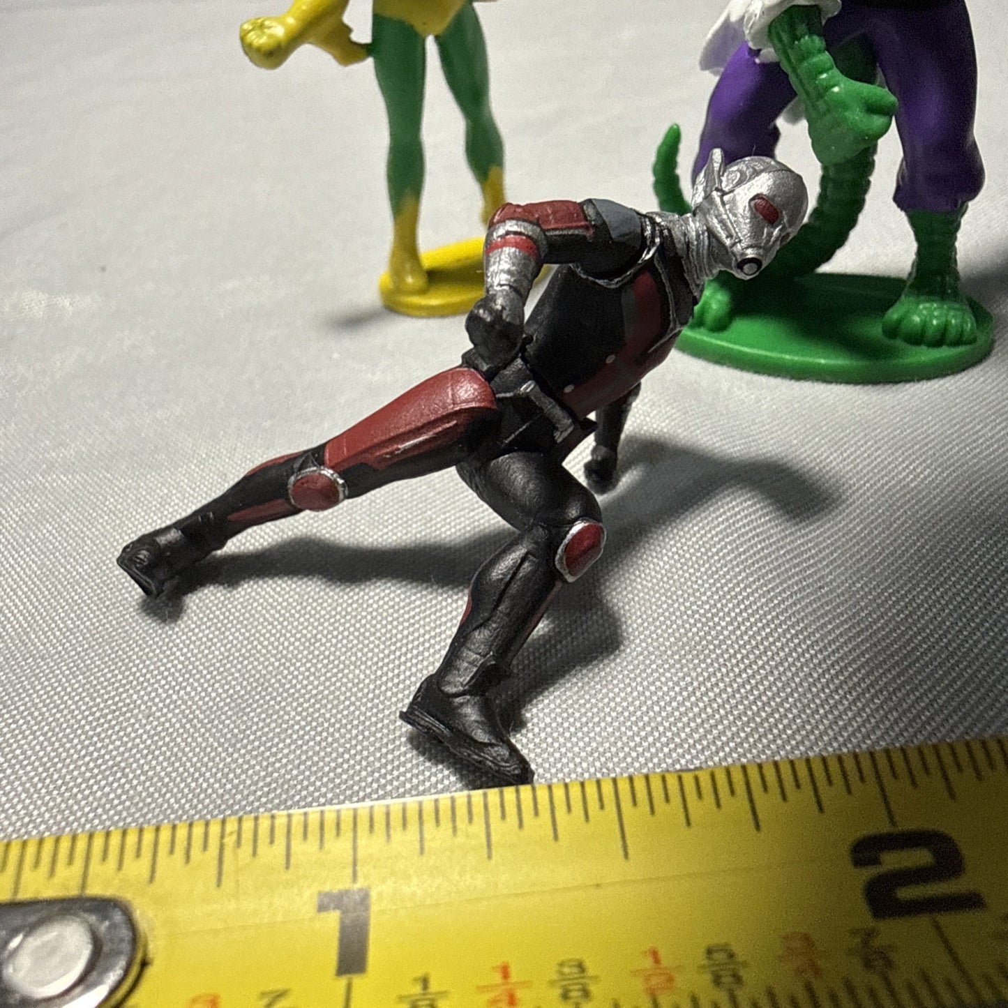 Marvel Nano Figures Lot Electro Lizard Ant Man Die Cast Mini Figures
