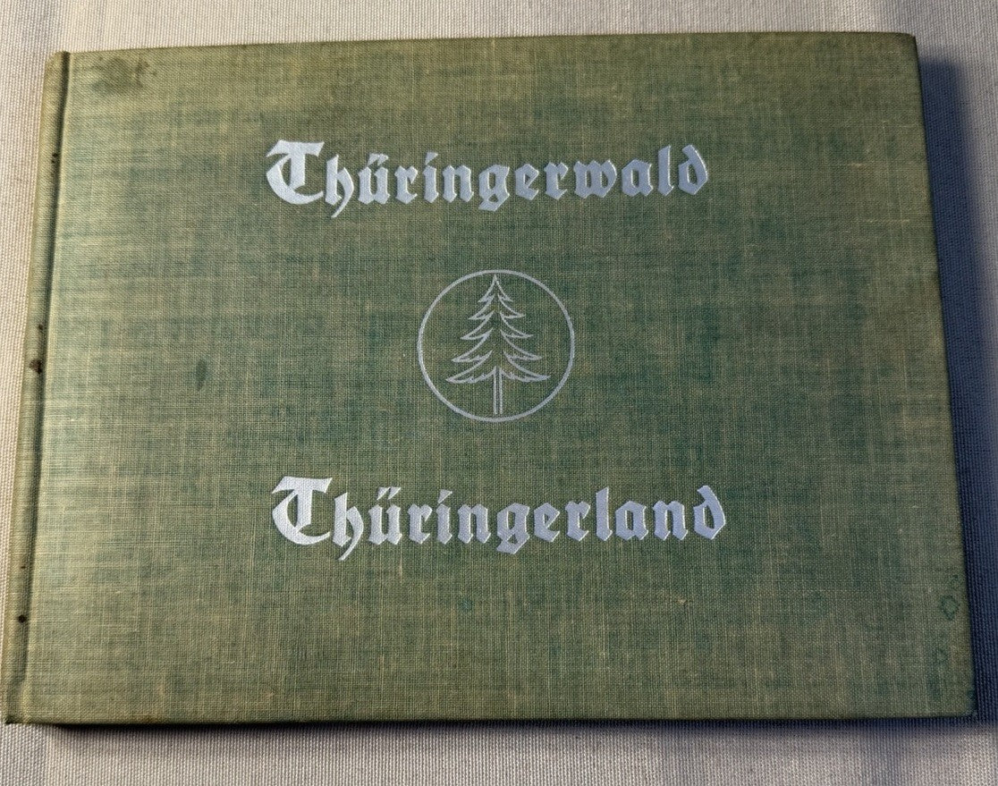 Vintage 1930s Thüringerland Germany Photo Book Band 1 50 Pictures Thuringia