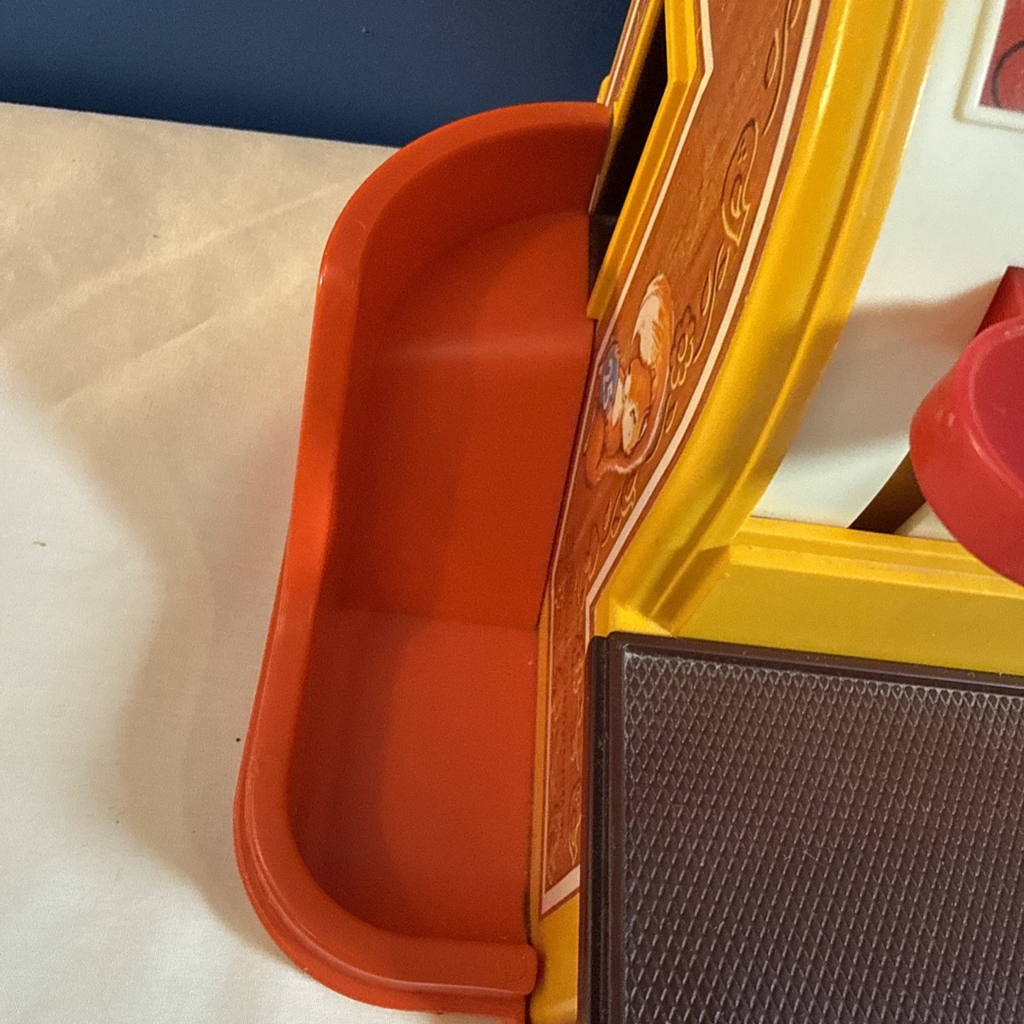 Vintage 1974 Fisher Price Cash Register Complete Coins Money Pretend Play Works