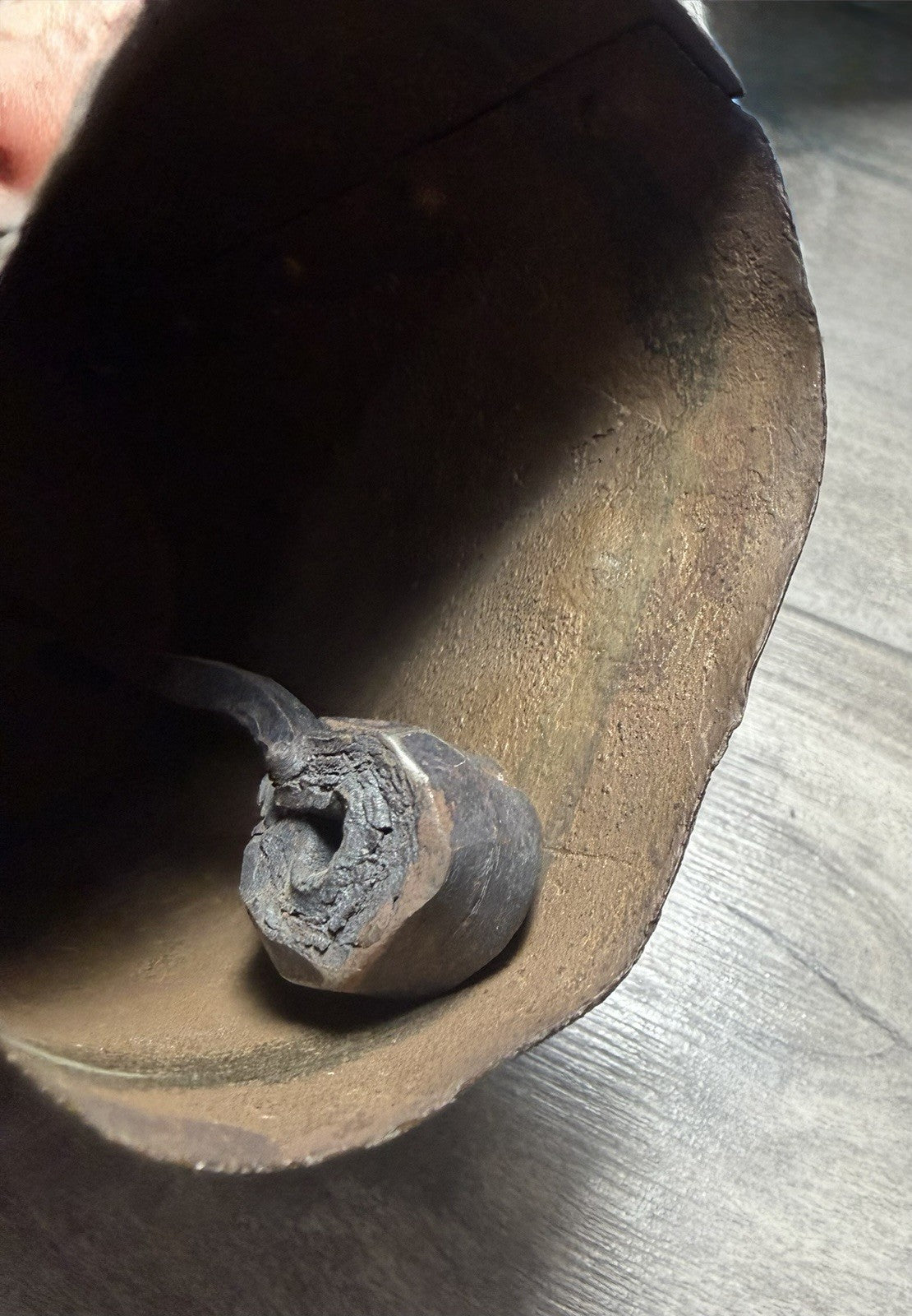 Antique Iron Cow Bell Hand Forged Farm Animal Bell
