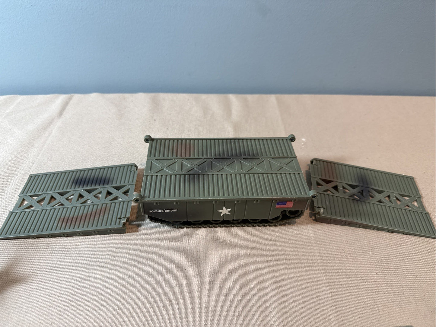 Vintage 1998 Boley Combat Zone Military Replacement Parts Lot Folding Bridge