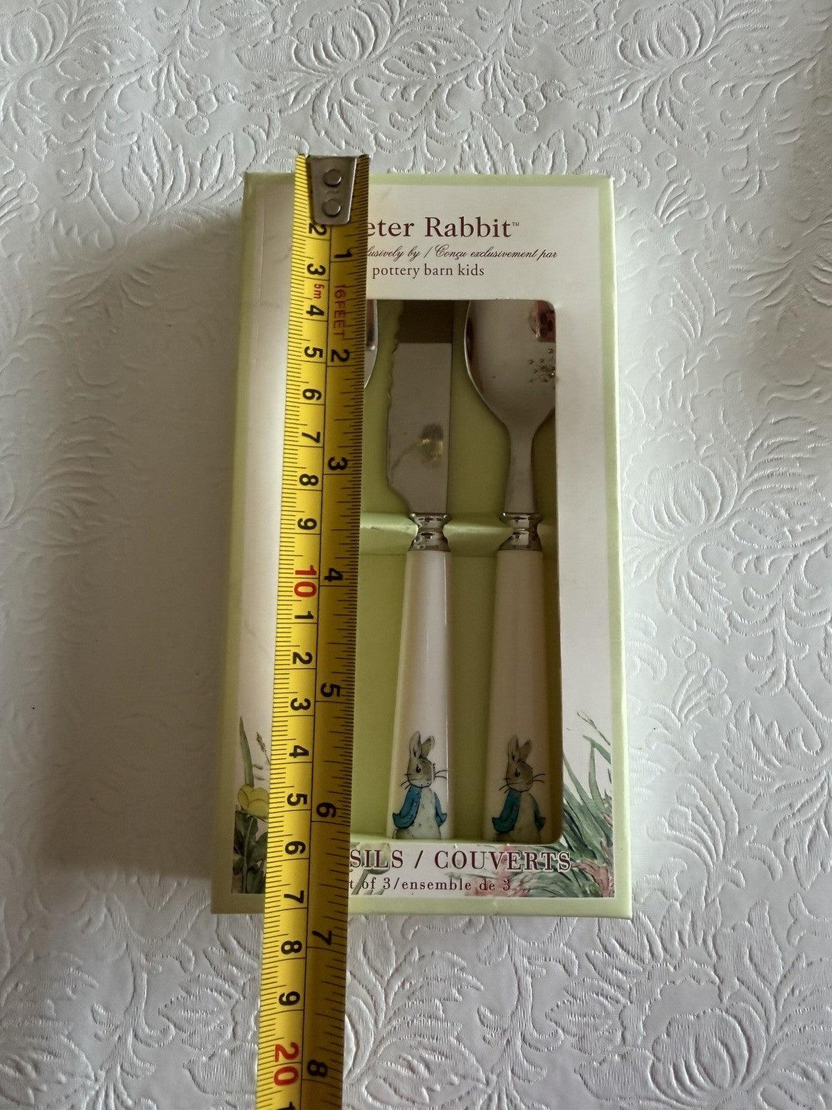 Pottery Barn Kids Peter Rabbit Flatware Sets Lot of 4 New in Box Beatrix Potter