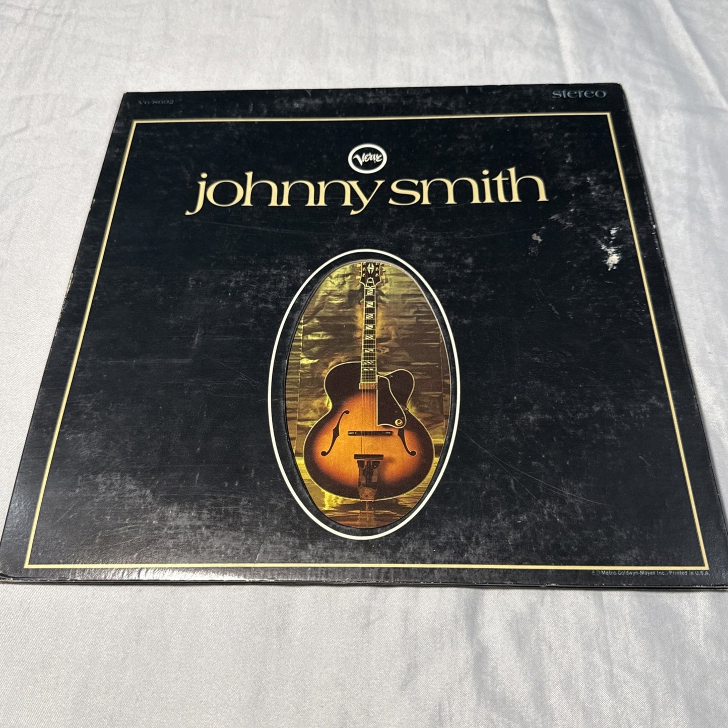 Johnny Smith Self Titled LP Verve Vinyl 1967 Guitar Jazz