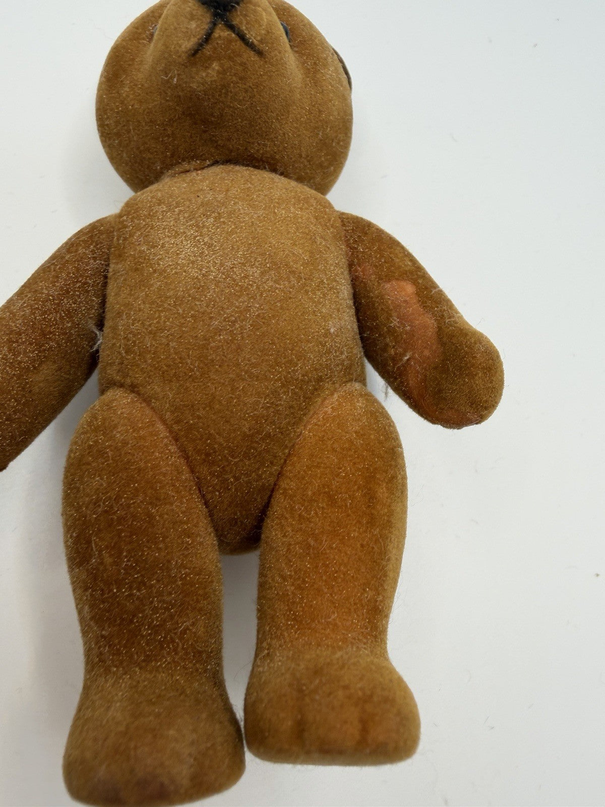 Vintage Teddy N Me Flocked Miniature Teddy Bears Figurines Collectible Toy Lot