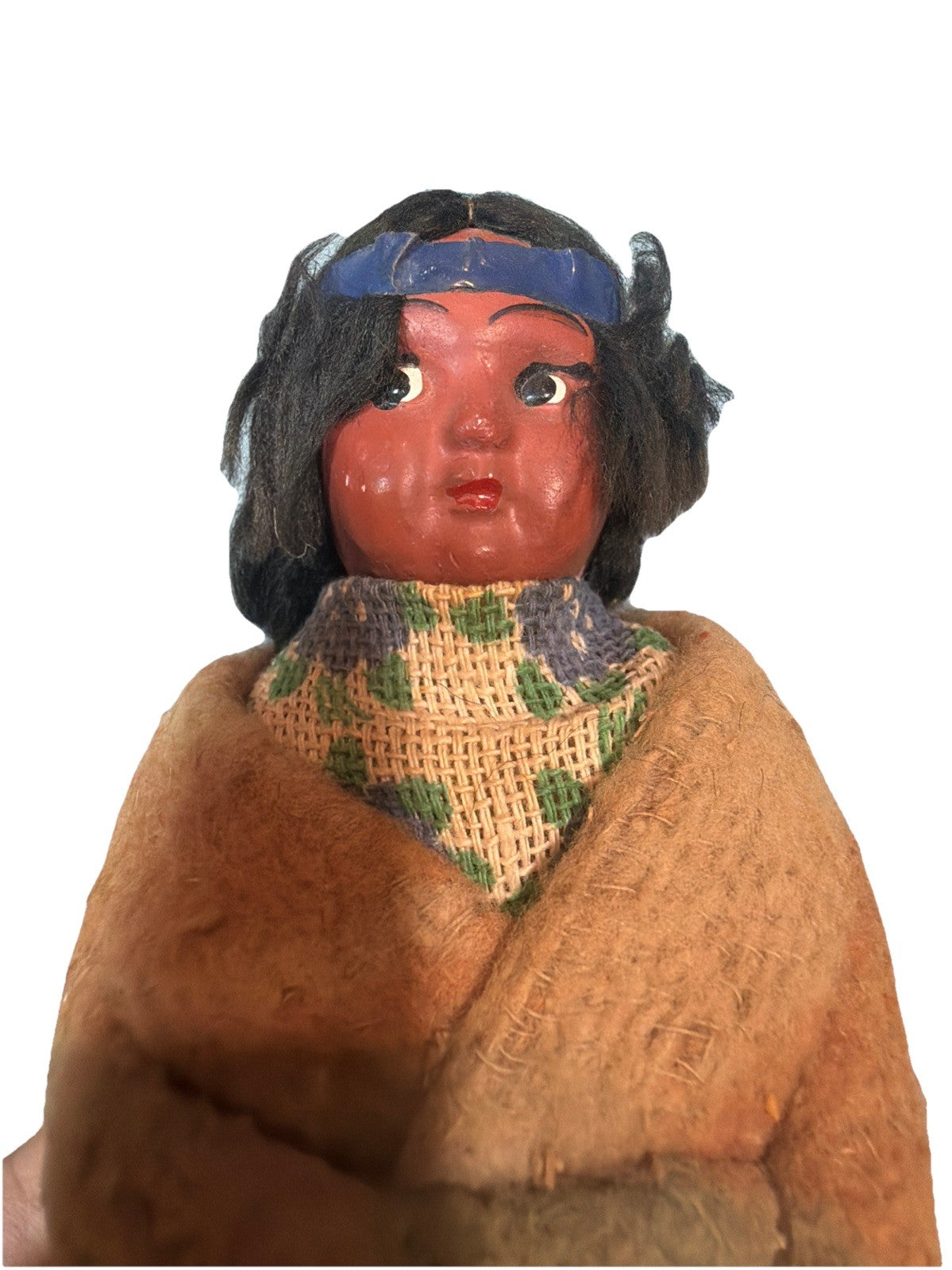 Skookum Bully Good Indian Dolls Pair 7 Inch Native American Dolls