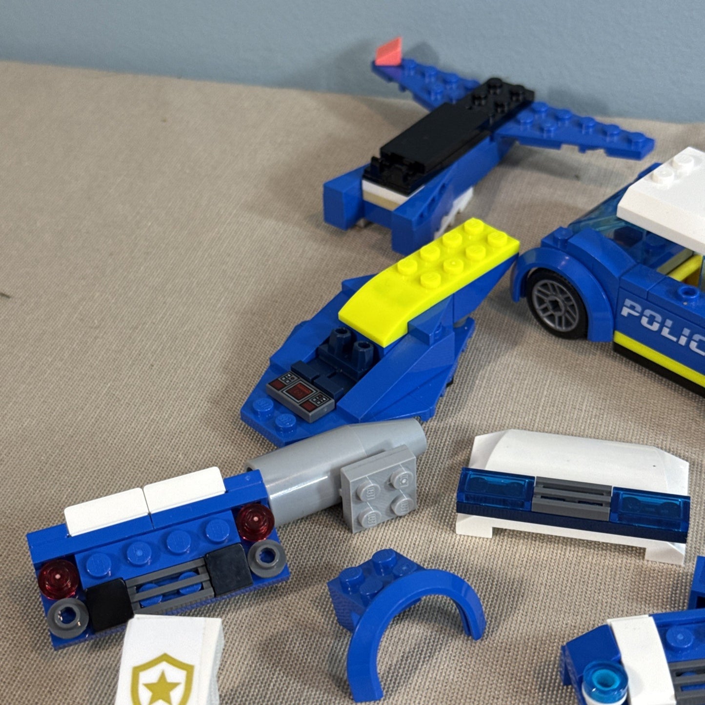 LEGO City Police Minifigures Vehicle Parts Accessories Bulk Lot Cops Pieces