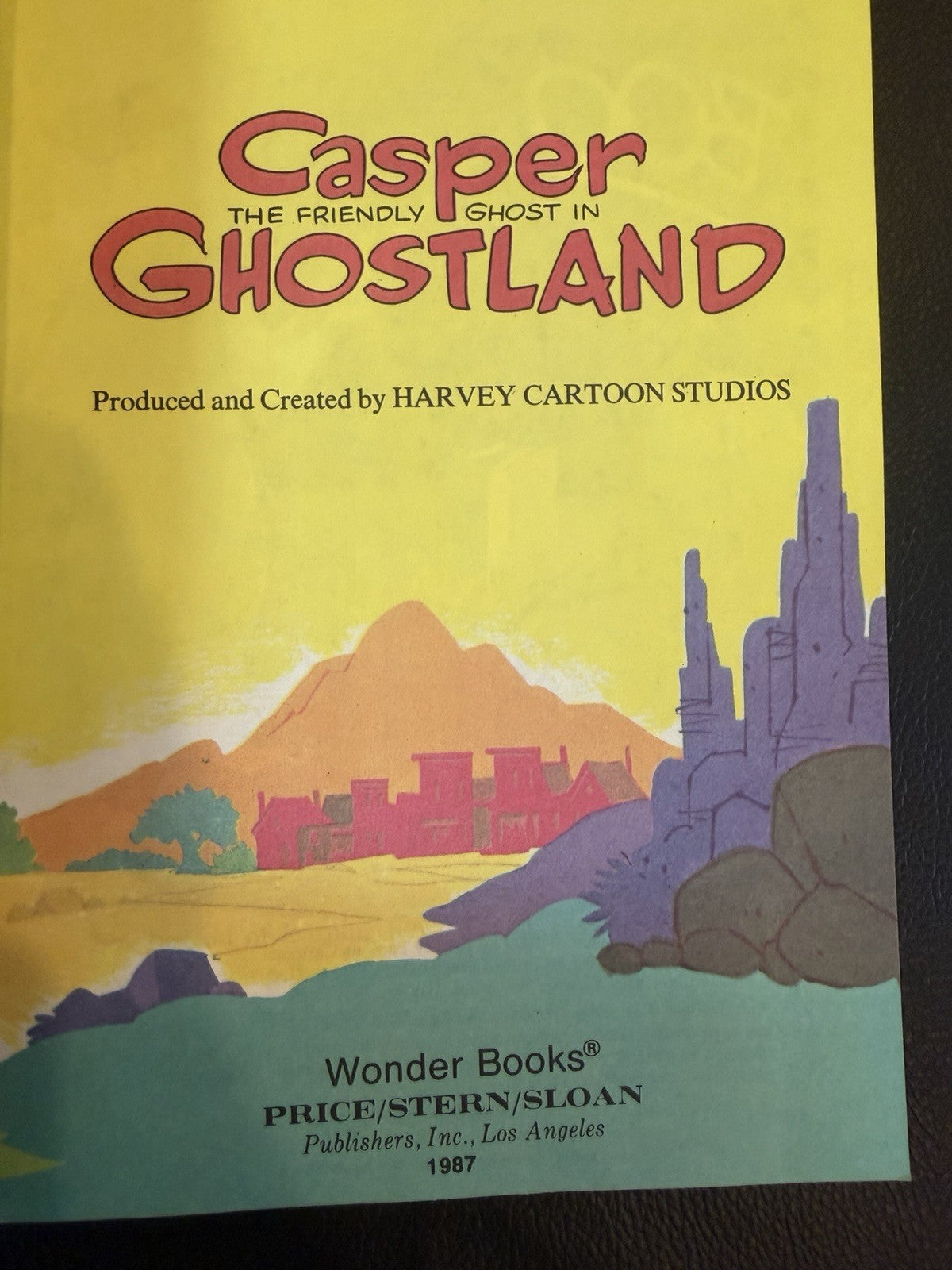 Vintage Casper The Friendly Ghost Books Comics Mad Libs Card Game Bundle