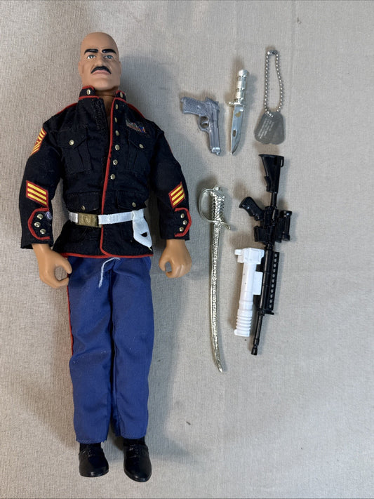 GI Joe Hall of Fame 1992 Gung Ho 12" Action Figure Hasbro 98% Complete