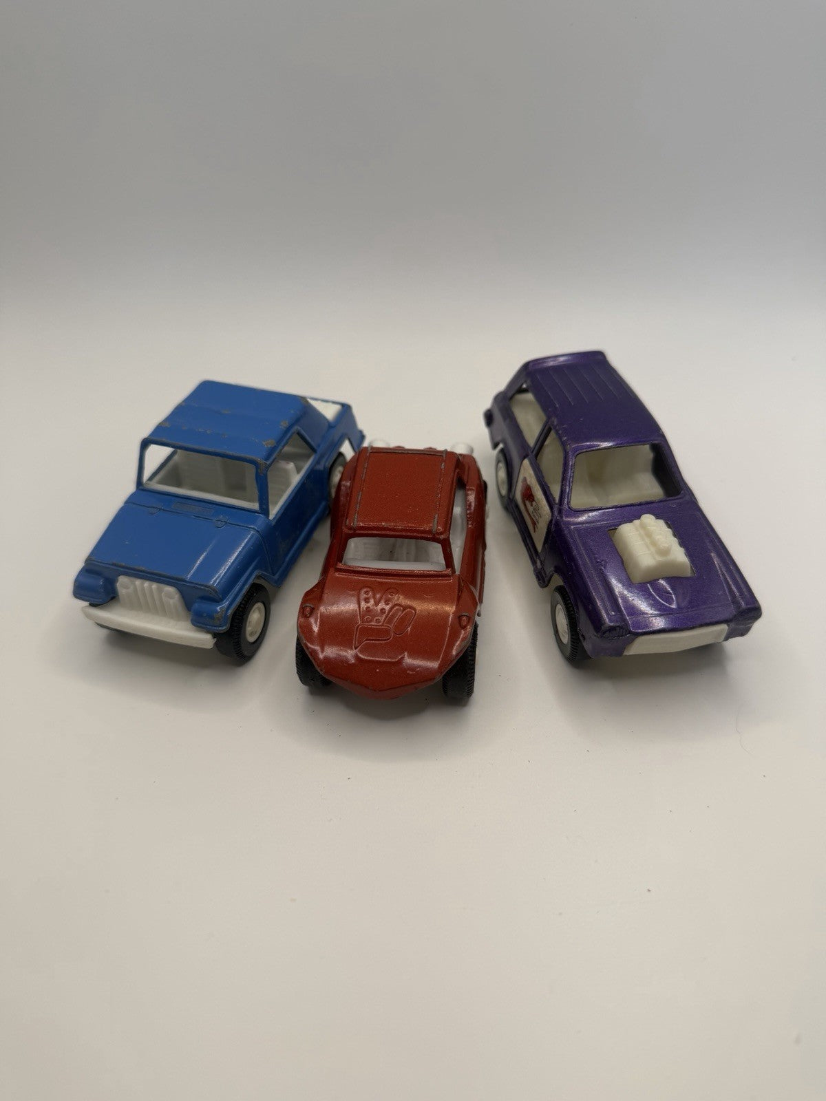 Vintage Diecast Toy Cars Lot 5 Tootsietoy Zee Lancia Stratos BMW 3.5 CSL Metal