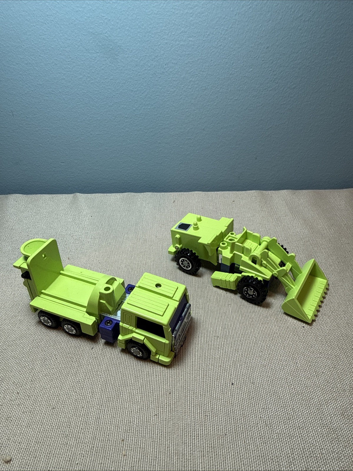 Vintage Transformers G1 Constructicons Scrapper Mixmaster Incomplete Parts Lot