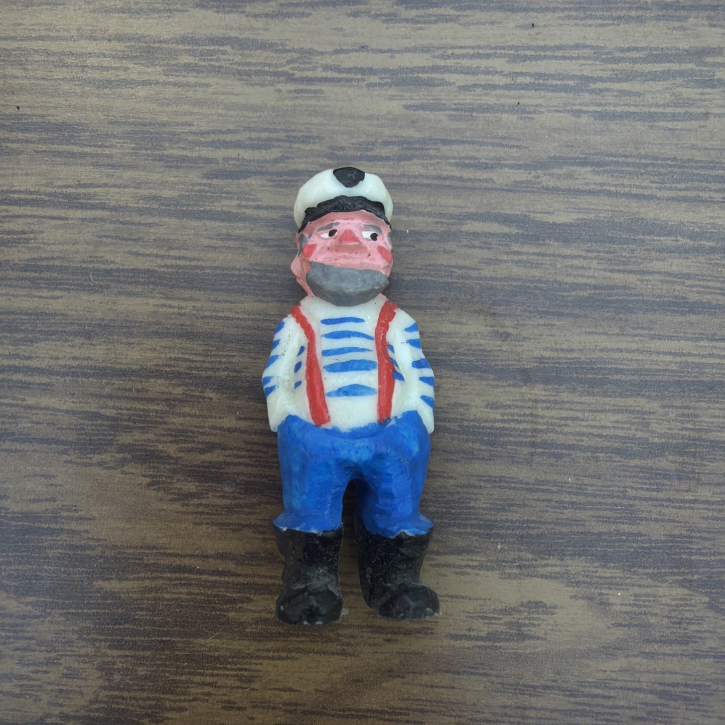 Vintage Salty Sailor Nautical Figurine Mini Maritime Collectible 1.5"