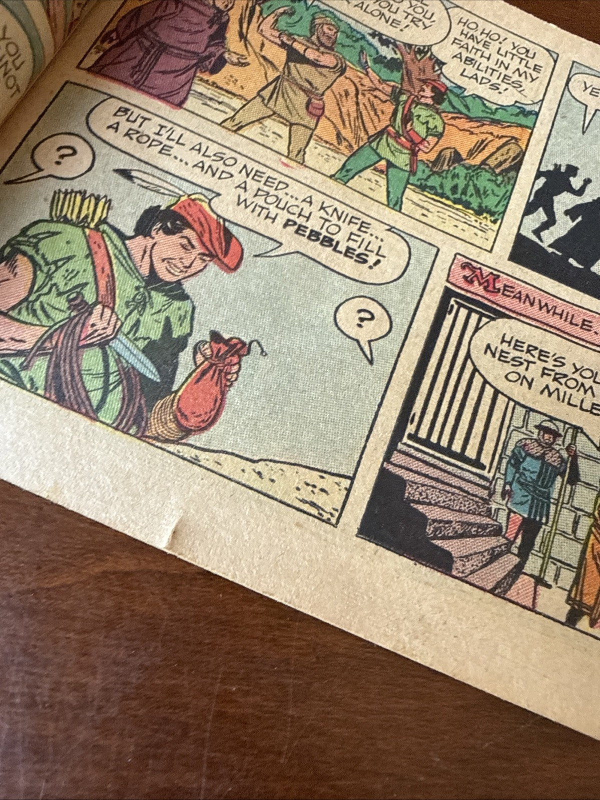 Vintage Walt Disney Robin Hood and His Merrie Men Comic Book