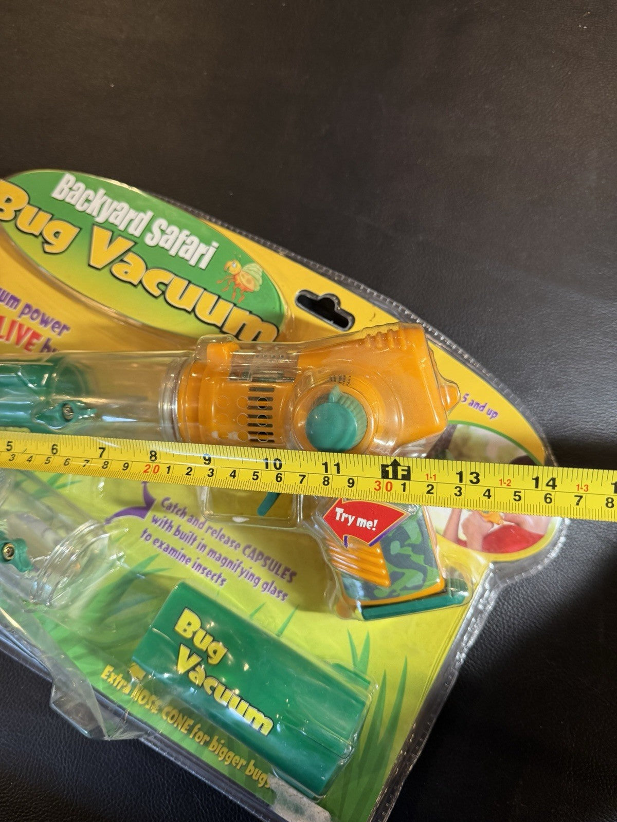 Backyard Safari Bug Vacuum Catch Release Educational Insect Toy New Package Kids
