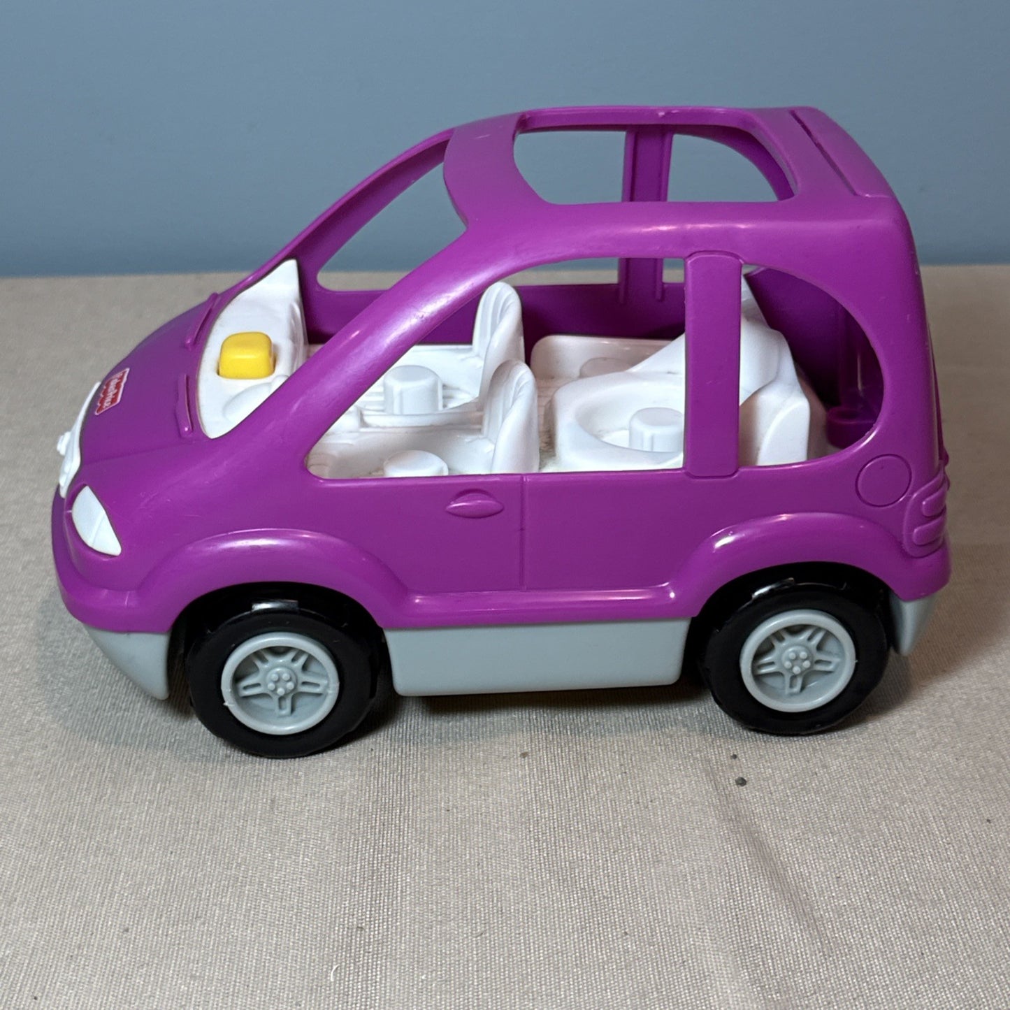 Fisher Price Little People Purple Family Van SUV with Figures and Sounds