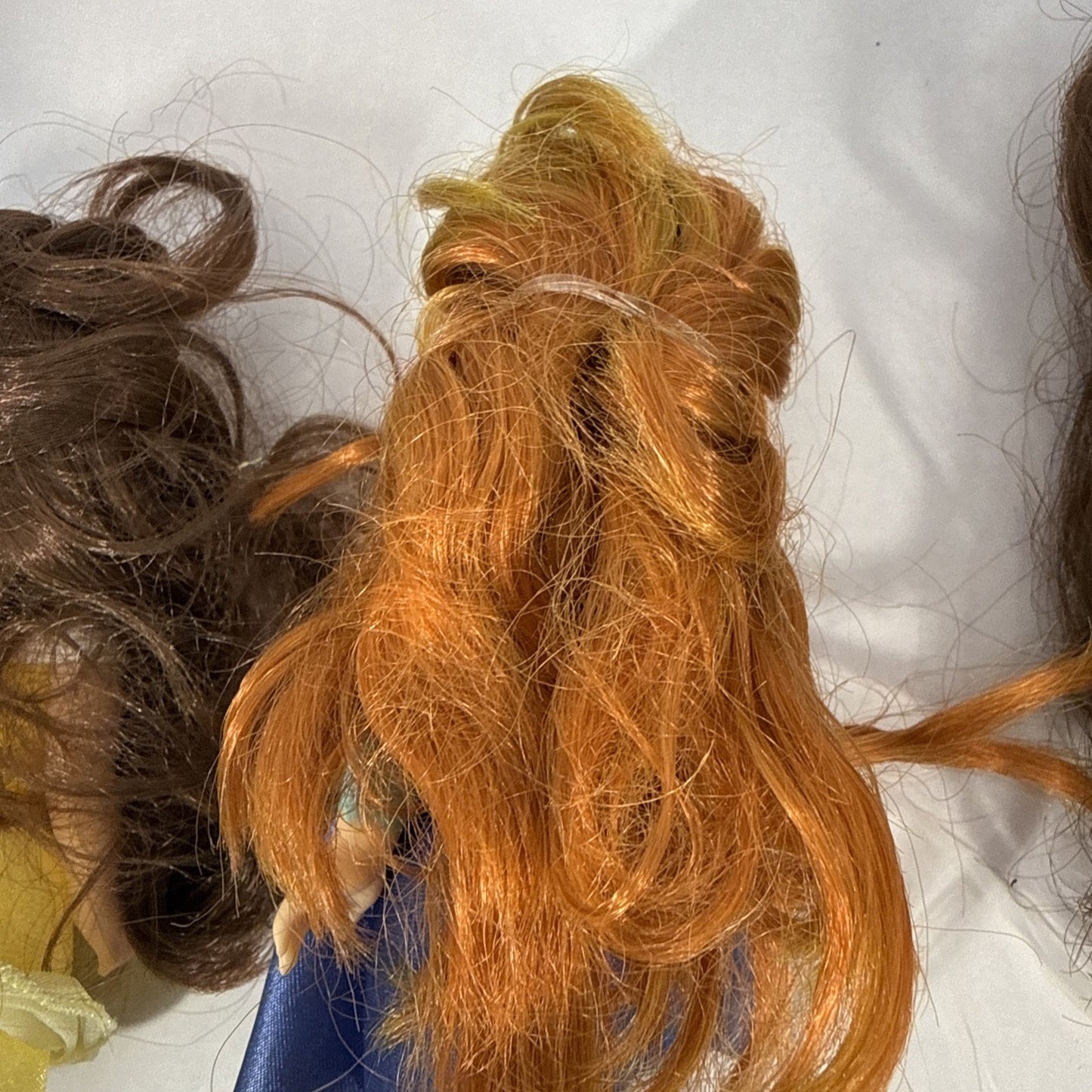Disney Petite Princess Dolls Belle Anna Lot 3 Mini Fashion Dolls