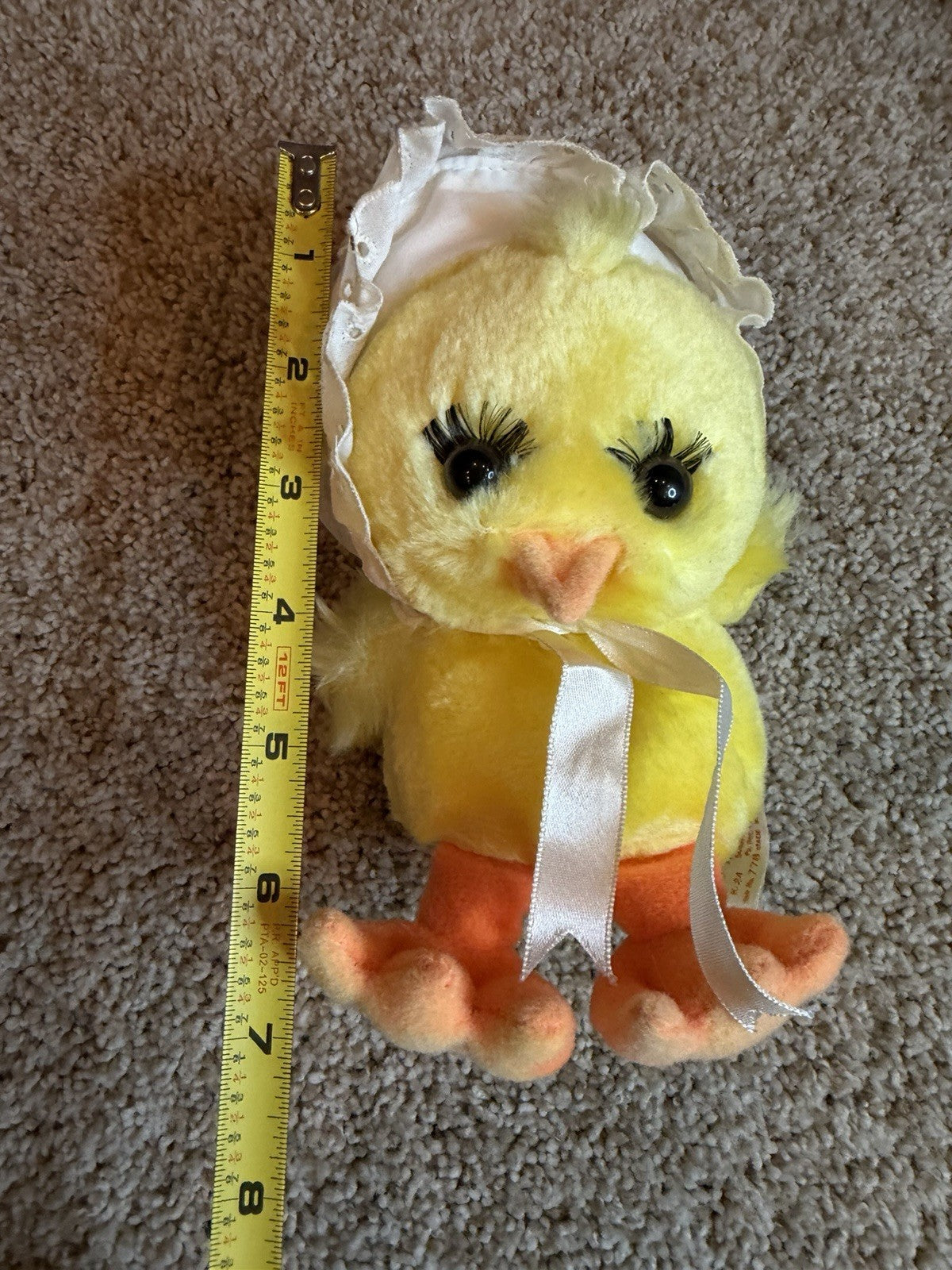 Vintage Easter Plush Lot Bunnies Ducks Russ Applause Avon Dan Dee 1970s 80s Toys