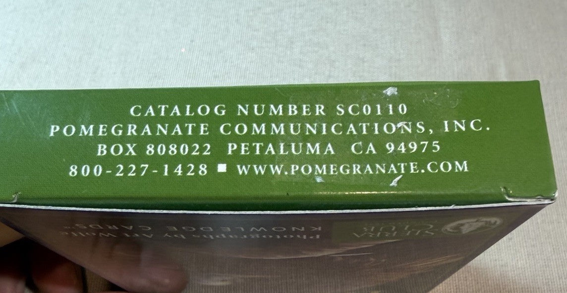 Sierra Club Birds Knowledge Cards Deck Educational Nature Cards
