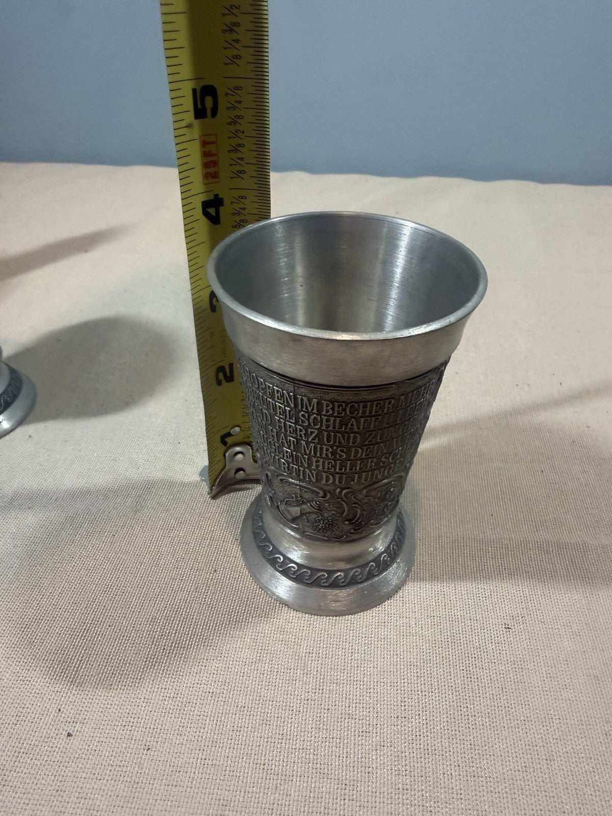 Frieling Zinnkrug Pewter Pitcher Mug Set Lindenwirtin Zinn Krug Germany