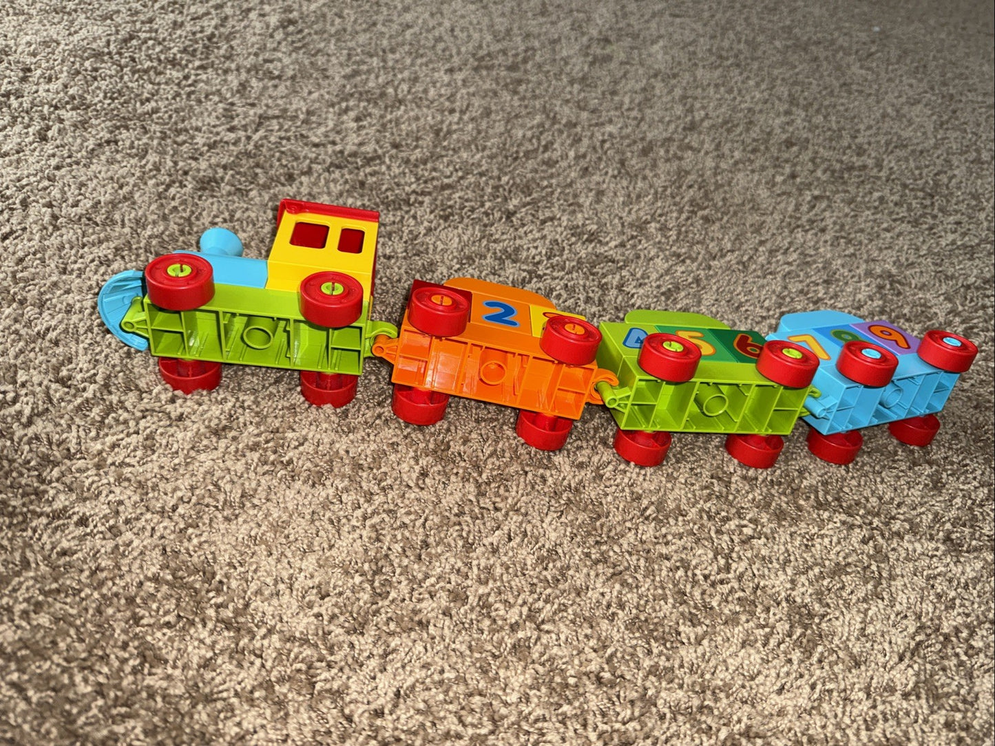 LEGO Duplo 10847 Learn To Count Number Train Complete No Box